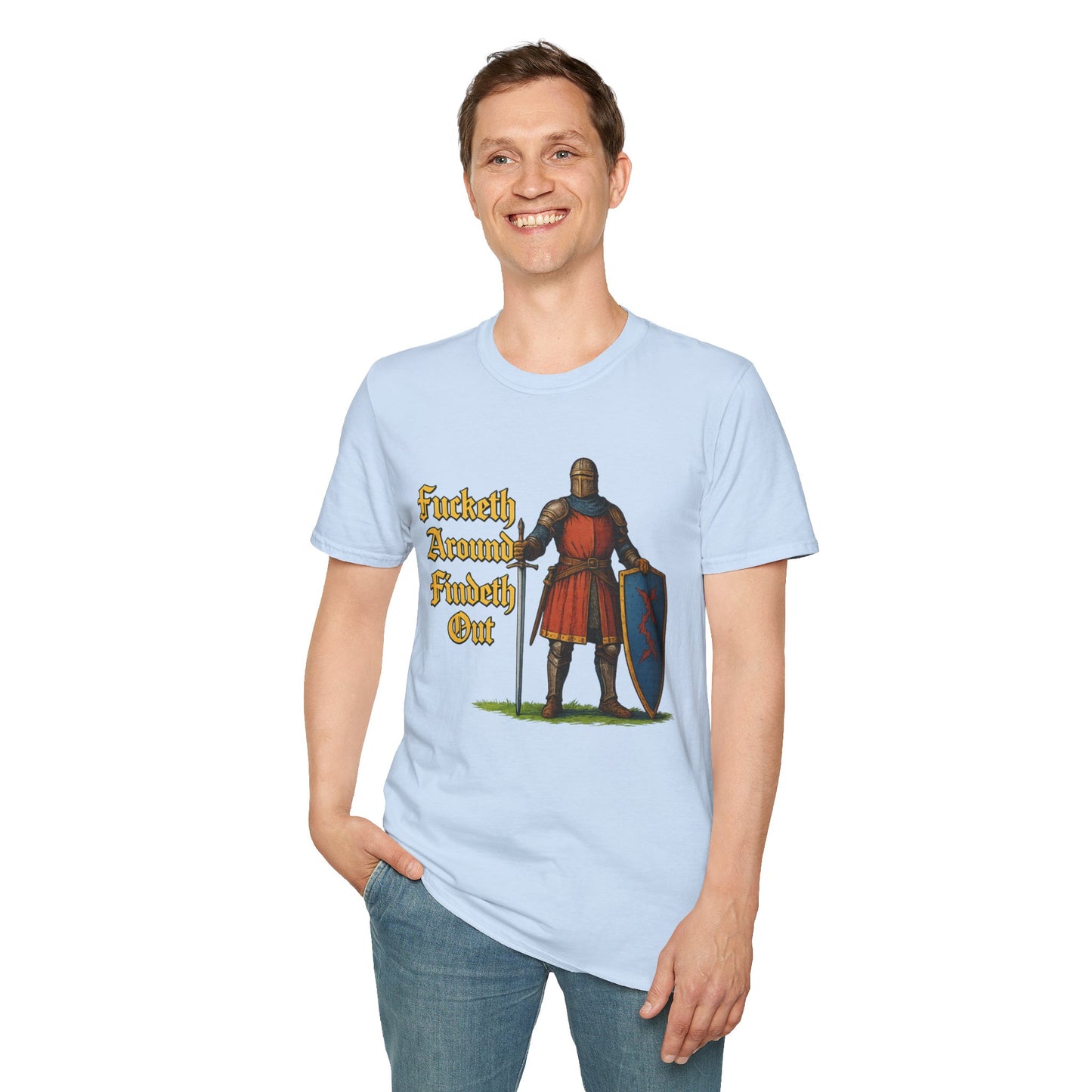 Fafo knight Unisex Softstyle T-Shirt
