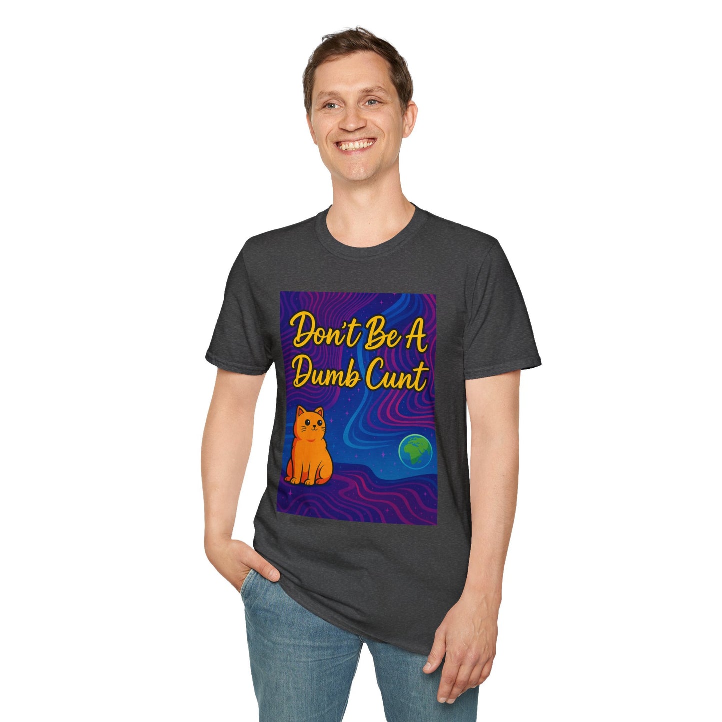 Funny Cat T-Shirt, Unisex Tee for Pet Lovers, Birthday Gift, Humor Shirt, Casual Wear, Unique Graphic Tee
