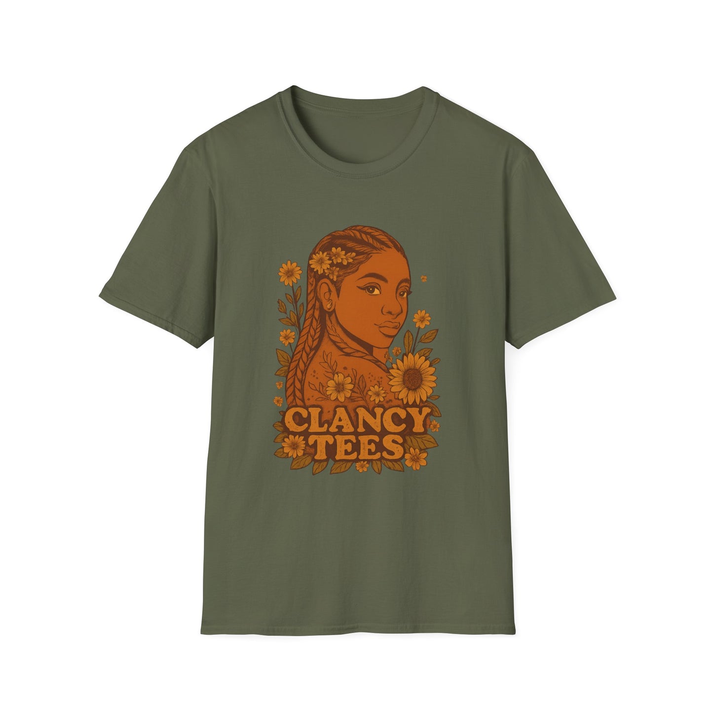 Bohemian Floral Graphic Tee | Unisex Softstyle T-Shirt, Casual Wear, Summer Fashion, Gift for Friends, Vintage Vibe