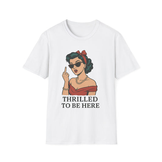 Vintage Pin Up Girl Graphic Tee, Stylish Casual Wear, Gifts for Her, Funny T-Shirt, Summer Fashion