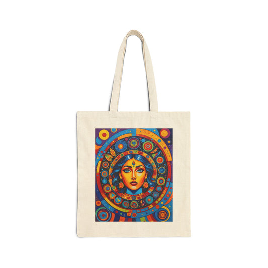 Cosmic Psychedelic Tote Bag Liberty Bags OAD113 Canvas Reusable Eco Friendly Bag