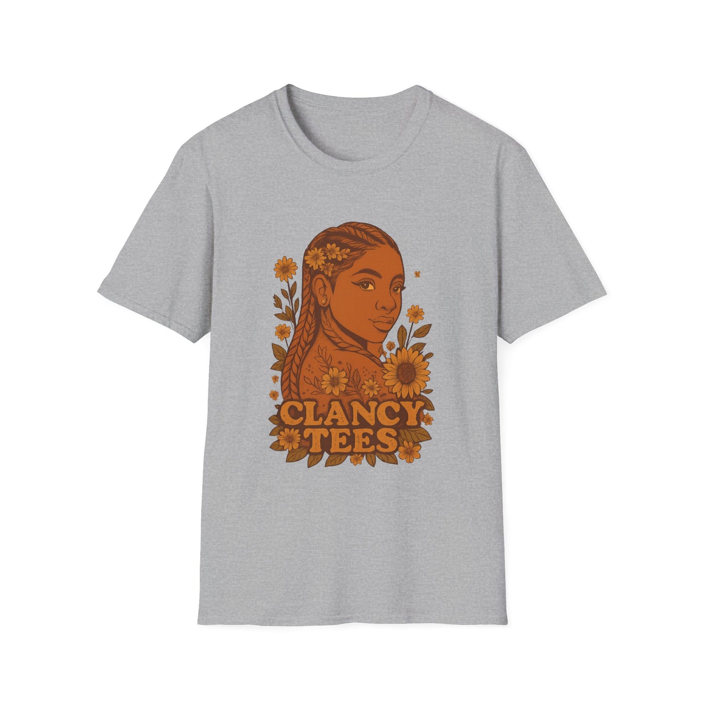Bohemian Floral Graphic Tee | Unisex Softstyle T-Shirt, Casual Wear, Summer Fashion, Gift for Friends, Vintage Vibe