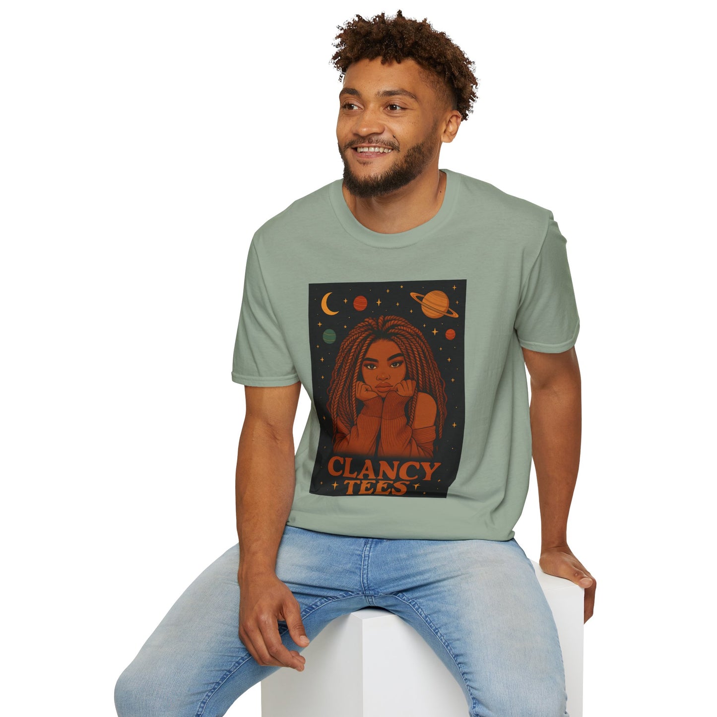 Cosmic Dreamer Unisex T-Shirt - Bohemian Style, Vintage Graphic Tee, Festival Wear, Comfortable Casual Top, Unique Gift Idea for Her