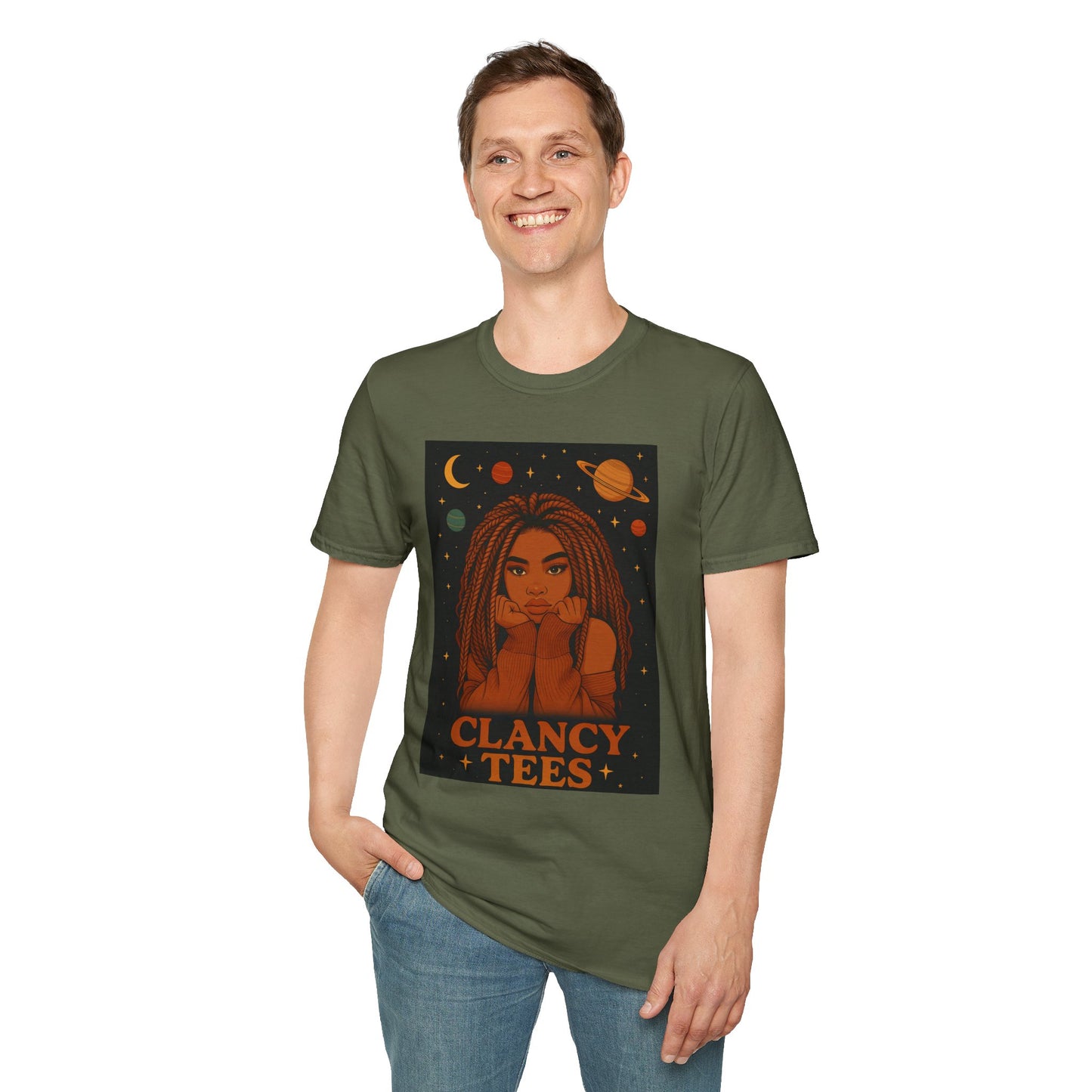Cosmic Dreamer Unisex T-Shirt - Bohemian Style, Vintage Graphic Tee, Festival Wear, Comfortable Casual Top, Unique Gift Idea for Her