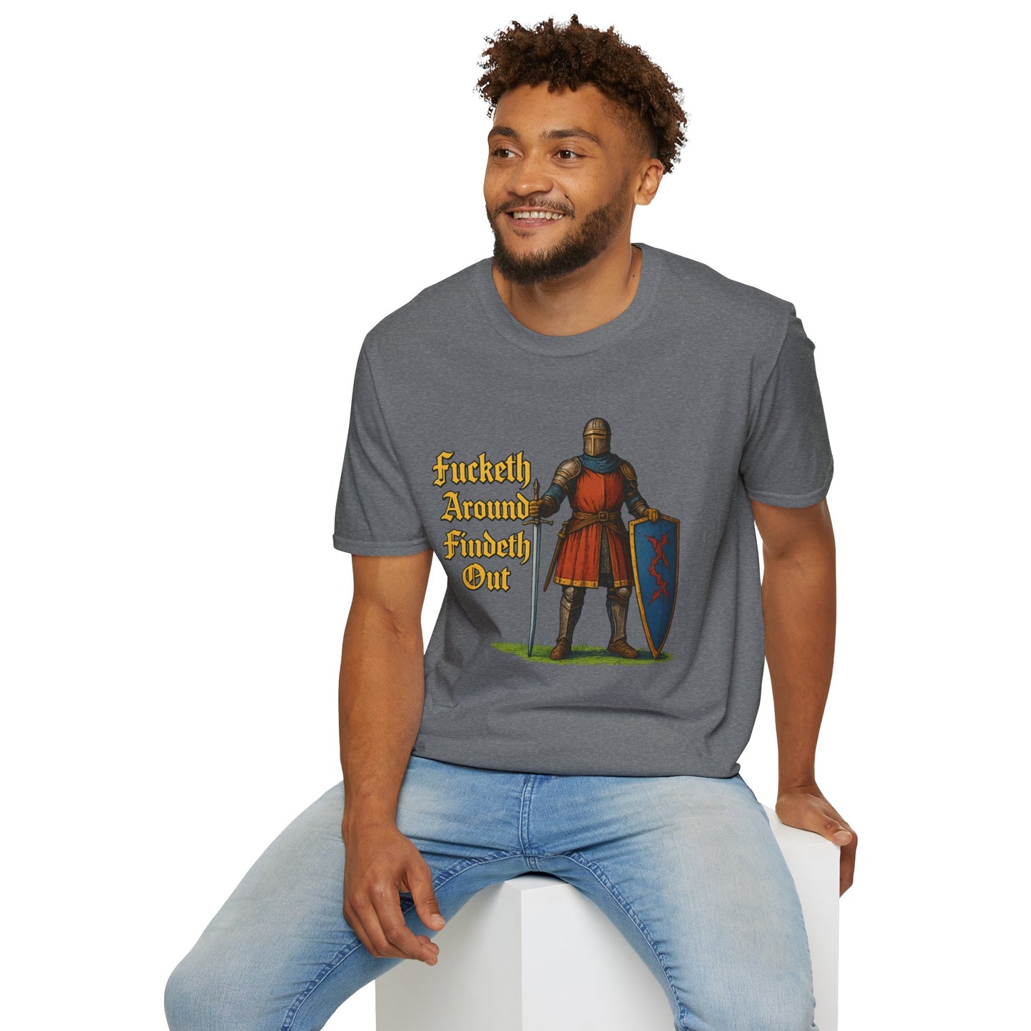 Fafo knight Unisex Softstyle T-Shirt
