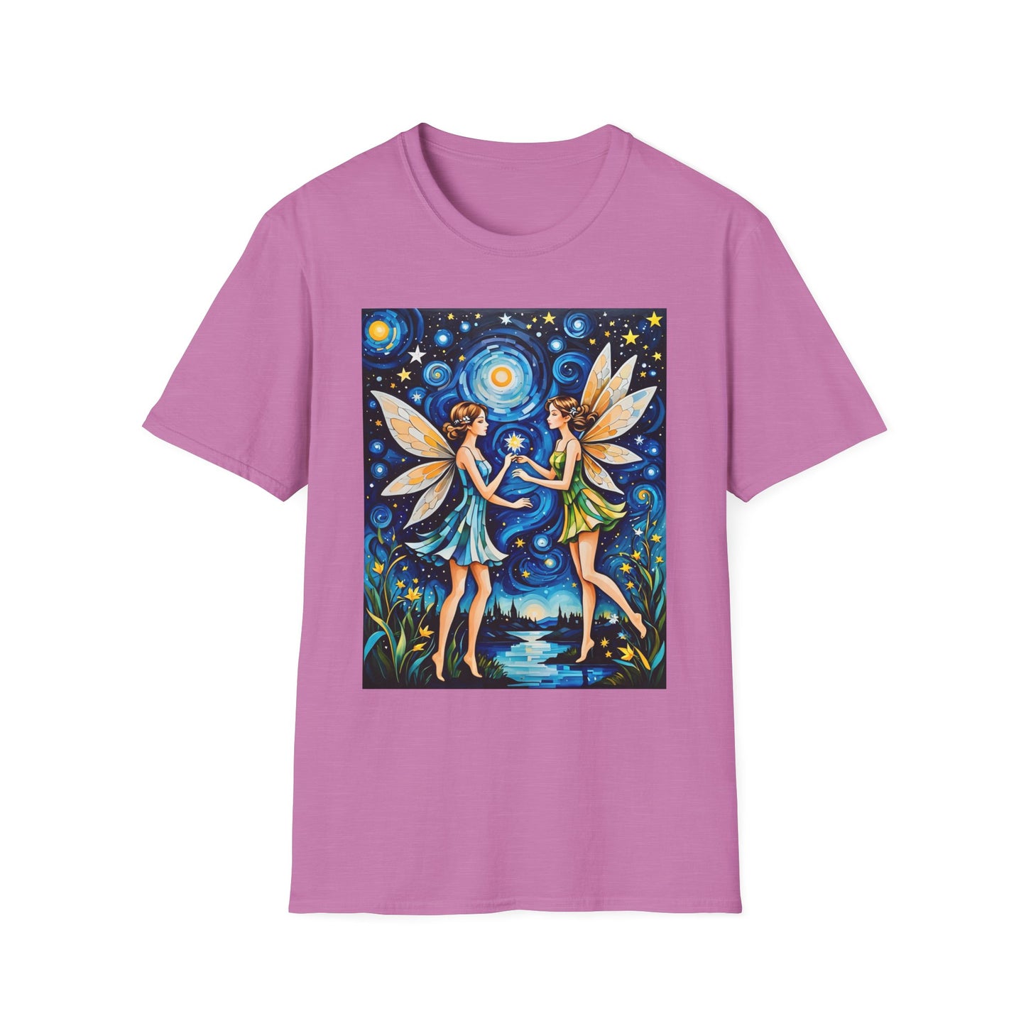 Enchanted Fairy T-Shirt, Magical Tees, Fantasy Apparel, Gift for Dreamers, Boho Style, Celestial Fashion, Nature Lover Shirt