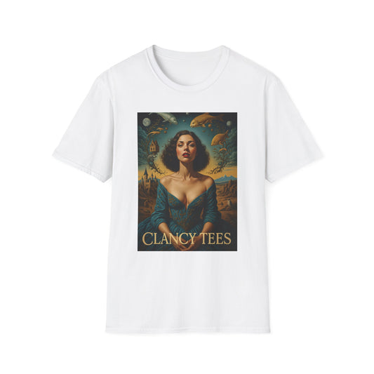 Surreal Renaissance Fantasy T-Shirt – Vintage Style Art Tee, Trippy Baroque Shirt, Gift for Art Lovers, Dreamy Historical Aesthetic Graphic