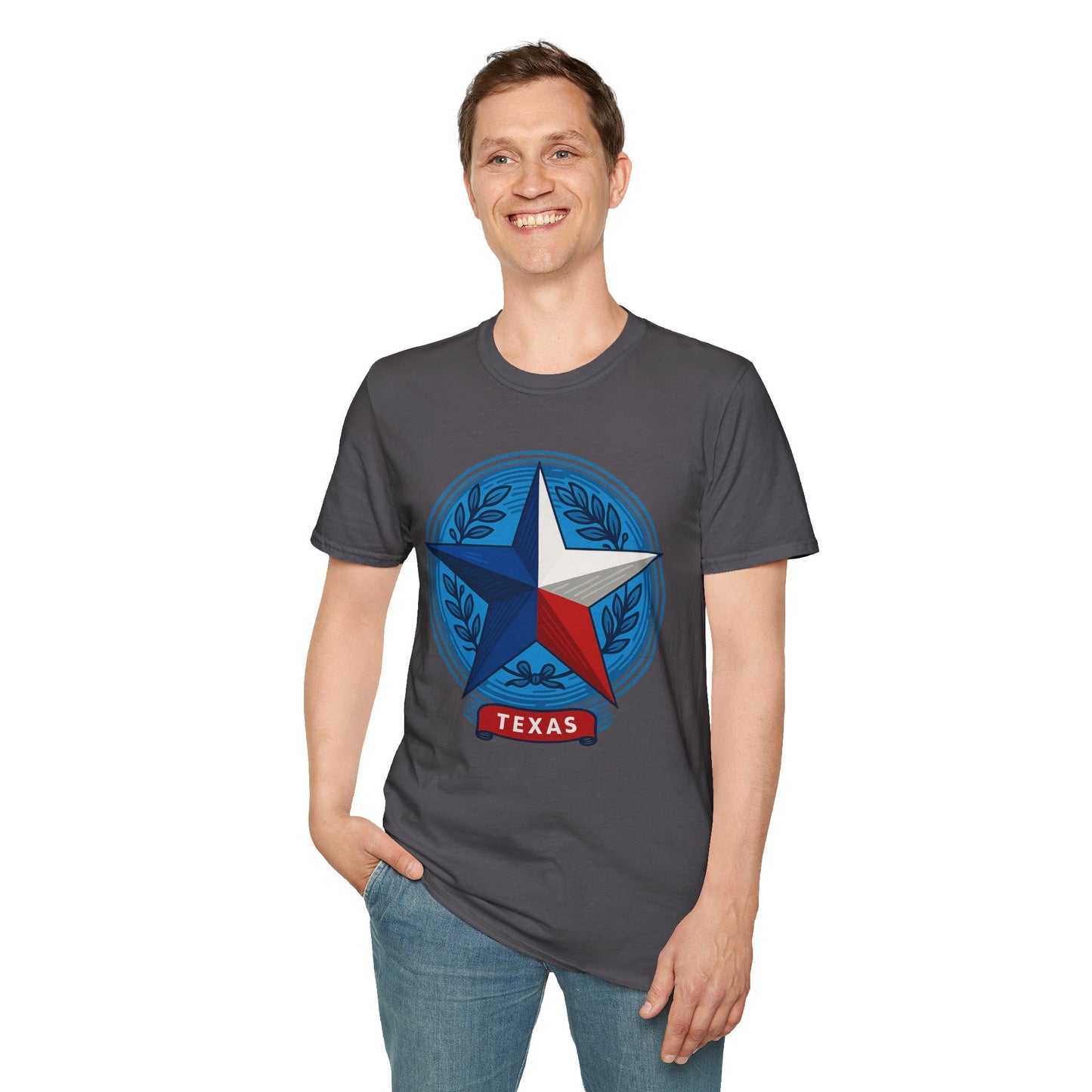 Texas Star State Seal Shirt – Vintage Texas Pride Graphic Tee – Lone Star Symbol Shirt – Gift for Texans and Southern Heritage Fans