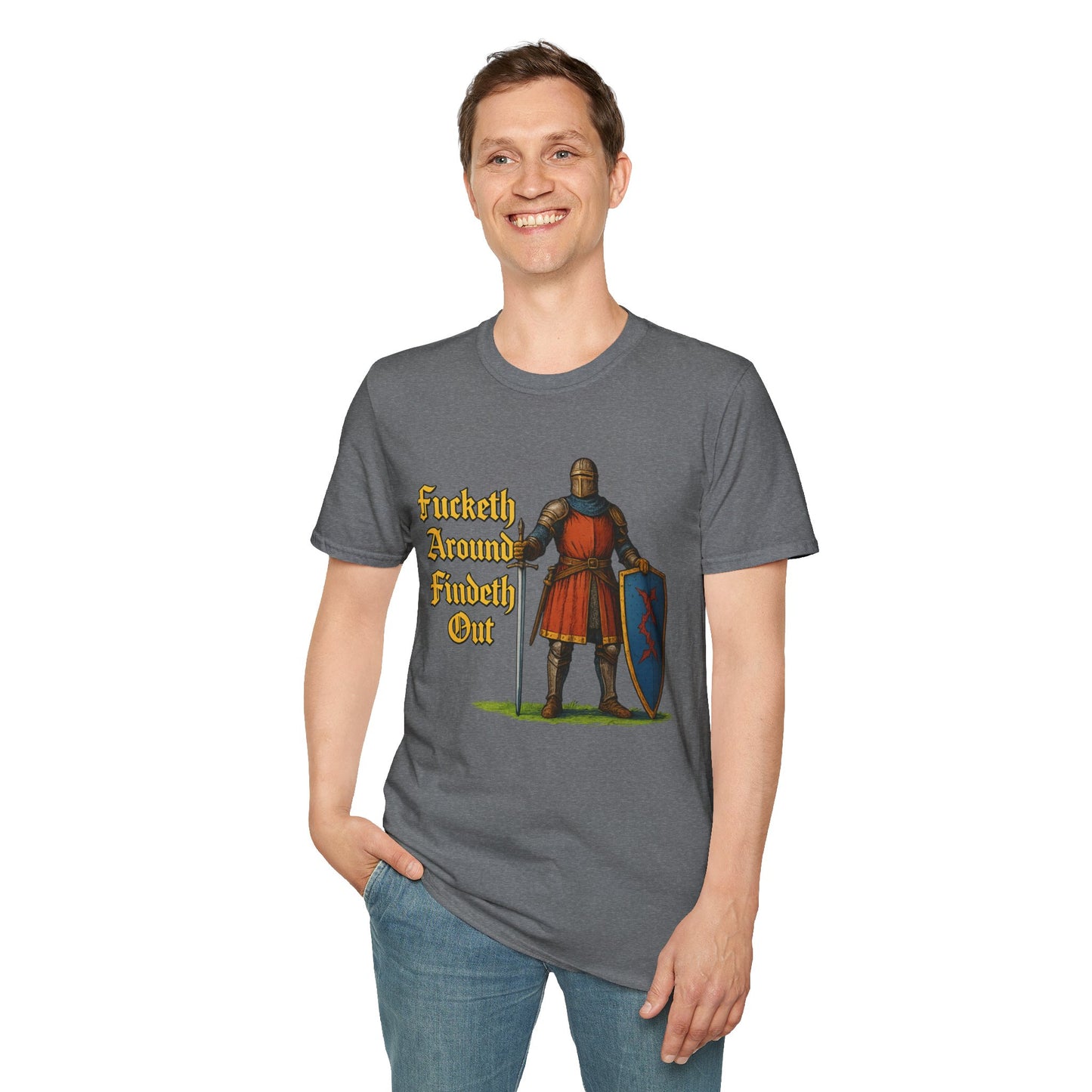 Fafo knight Unisex Softstyle T-Shirt