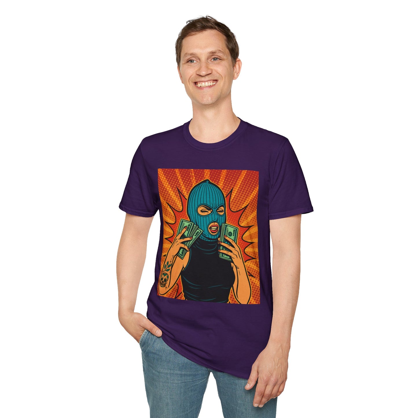 Trap Queen T Shirt Bad Girl Streetwear for Baddies Heist Fans Urban Fashion Rebels Hood Rich Aesthetic Graphic Tee for Bold Women Who Run the Game