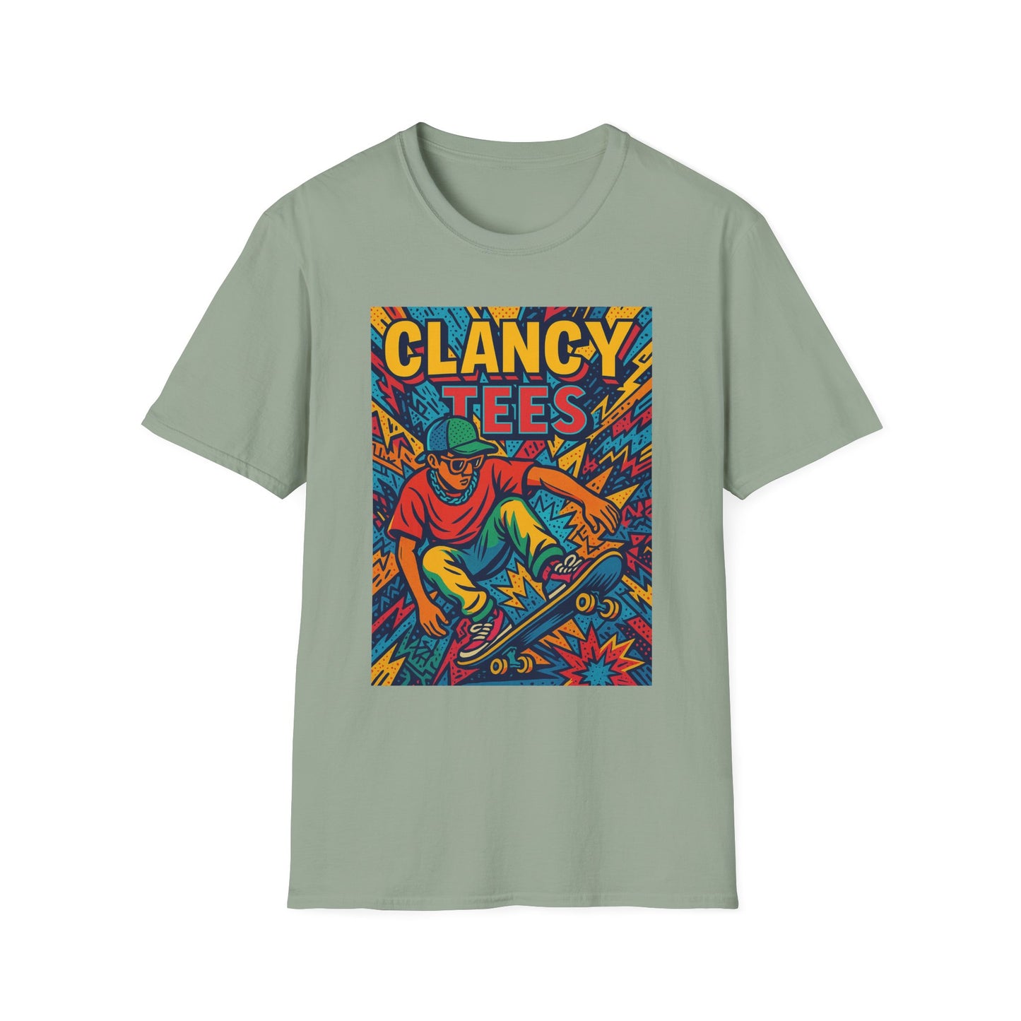 Retro Skateboard T Shirt for Skaters Graphic Tee for Skateboarding Fans Gift for Skateboarder Unisex Funny Skater Shirt