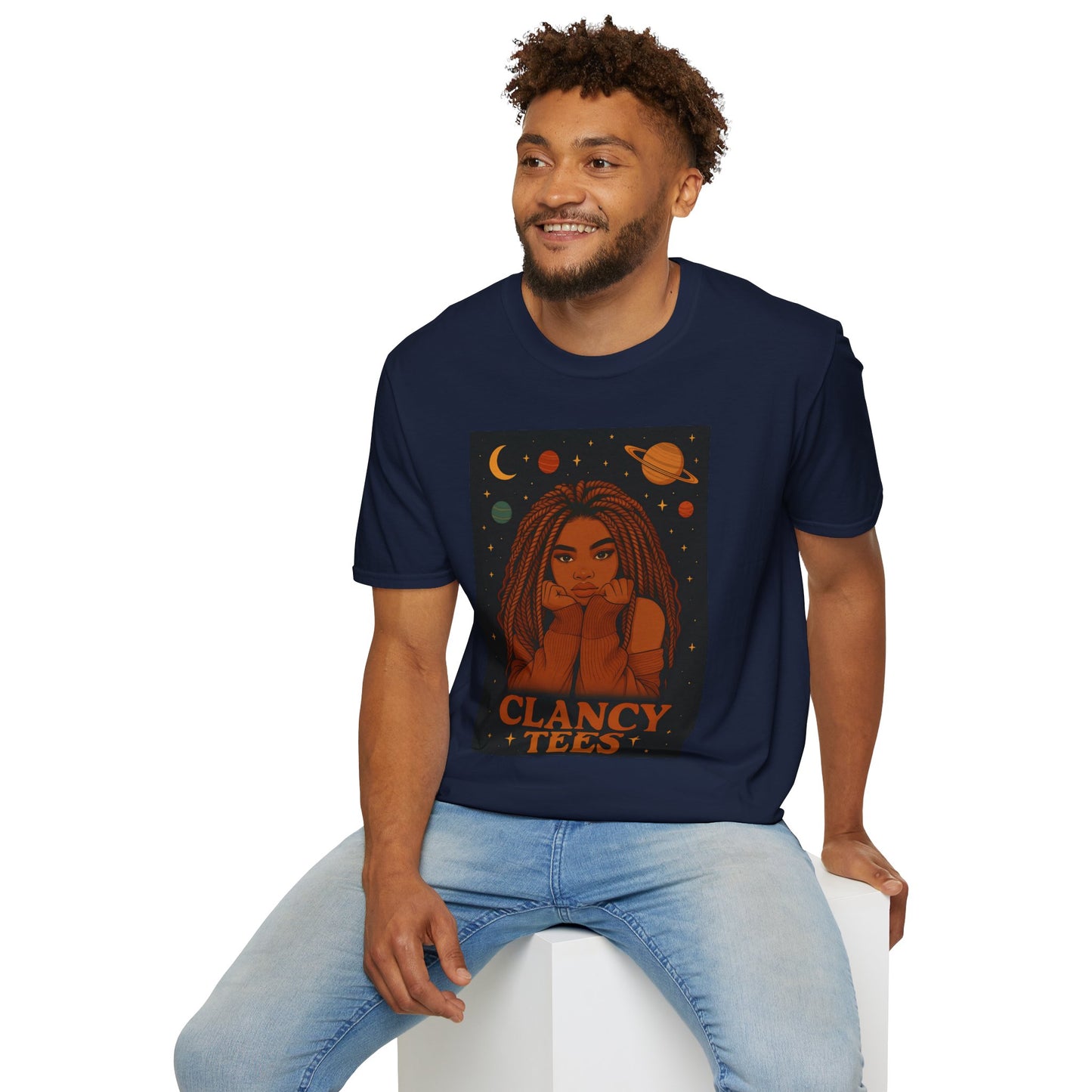 Cosmic Dreamer Unisex T-Shirt - Bohemian Style, Vintage Graphic Tee, Festival Wear, Comfortable Casual Top, Unique Gift Idea for Her