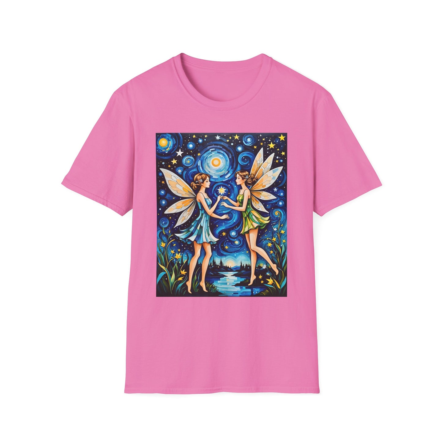 Enchanted Fairy T-Shirt, Magical Tees, Fantasy Apparel, Gift for Dreamers, Boho Style, Celestial Fashion, Nature Lover Shirt