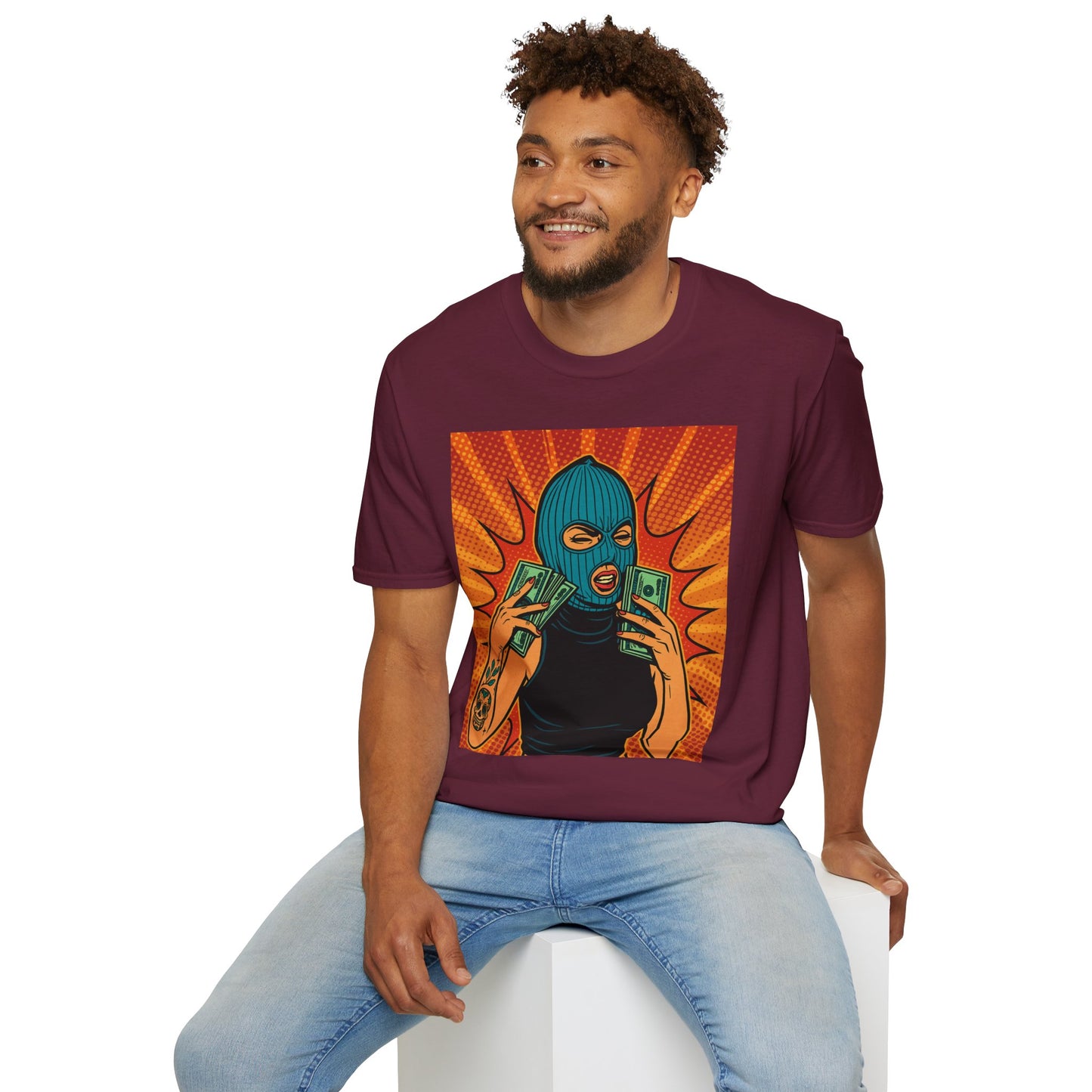 Trap Queen T Shirt Bad Girl Streetwear for Baddies Heist Fans Urban Fashion Rebels Hood Rich Aesthetic Graphic Tee for Bold Women Who Run the Game