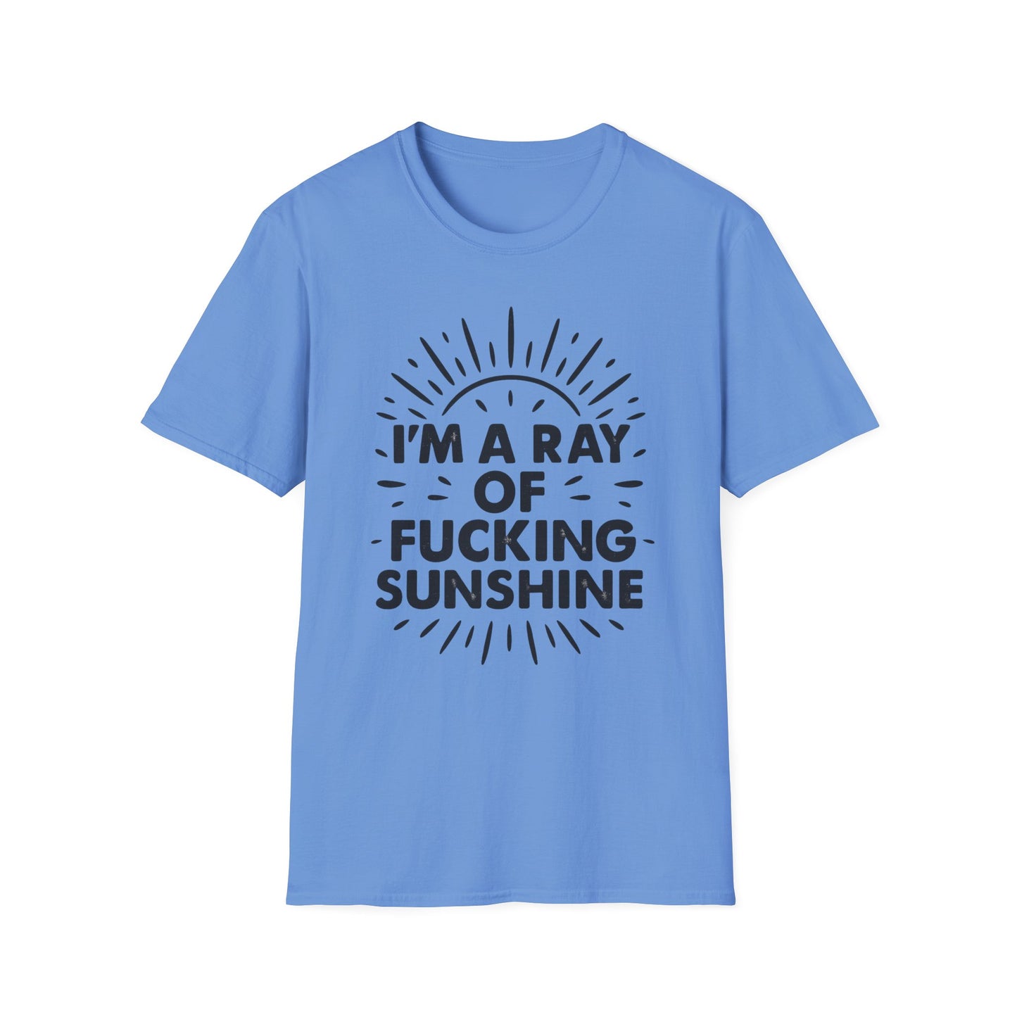 Ray of Fucking Sunshine Shirt – Sarcastic Funny Mood Tee – Gift for Cynical Friends, Bad Attitude Days, Grumpy People with Humor