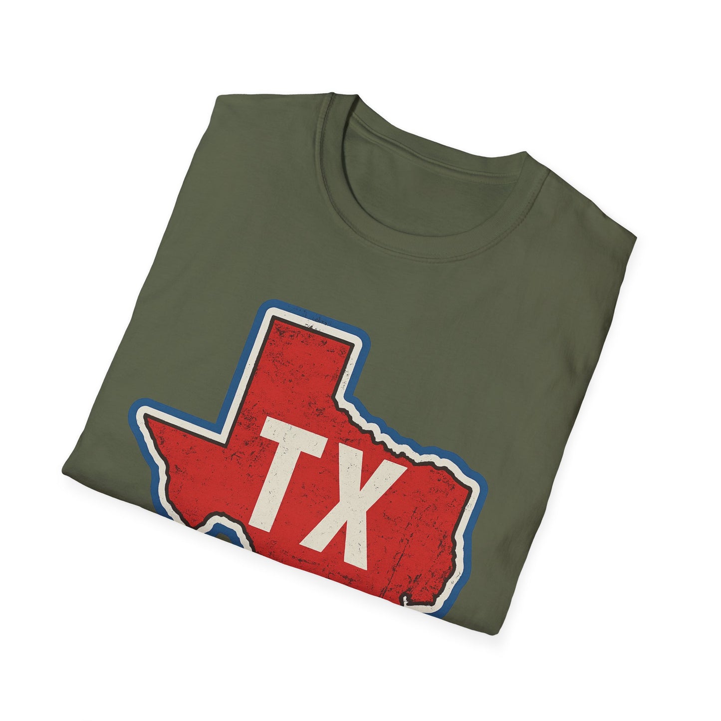 Texas State TX Map Shirt Bold Red Lone Star Tee Gift for Texans Southern Pride Fans of Texas Culture and Road Trip Junkies Who Love the Republic Vibe
