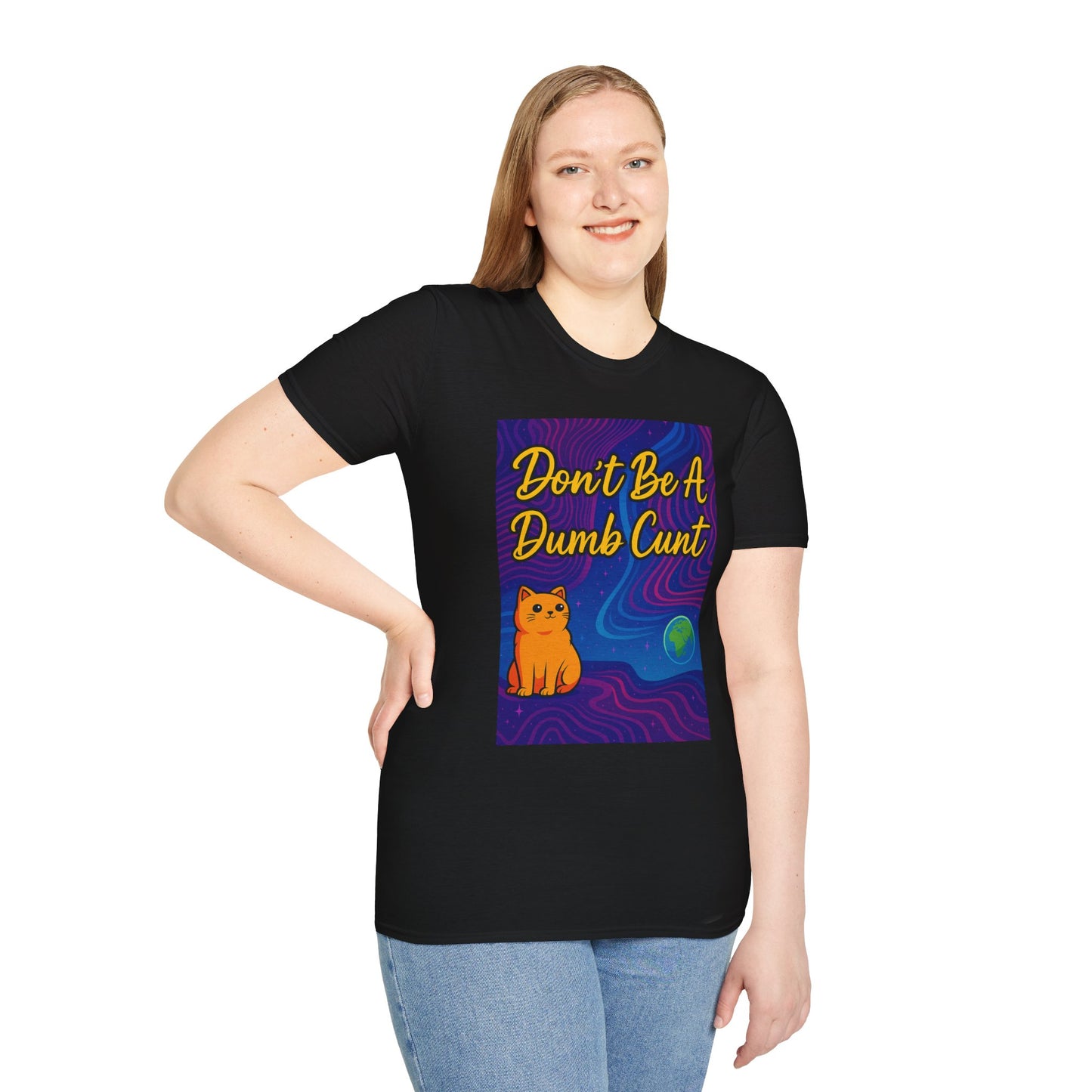 Funny Cat T-Shirt, Unisex Tee for Pet Lovers, Birthday Gift, Humor Shirt, Casual Wear, Unique Graphic Tee
