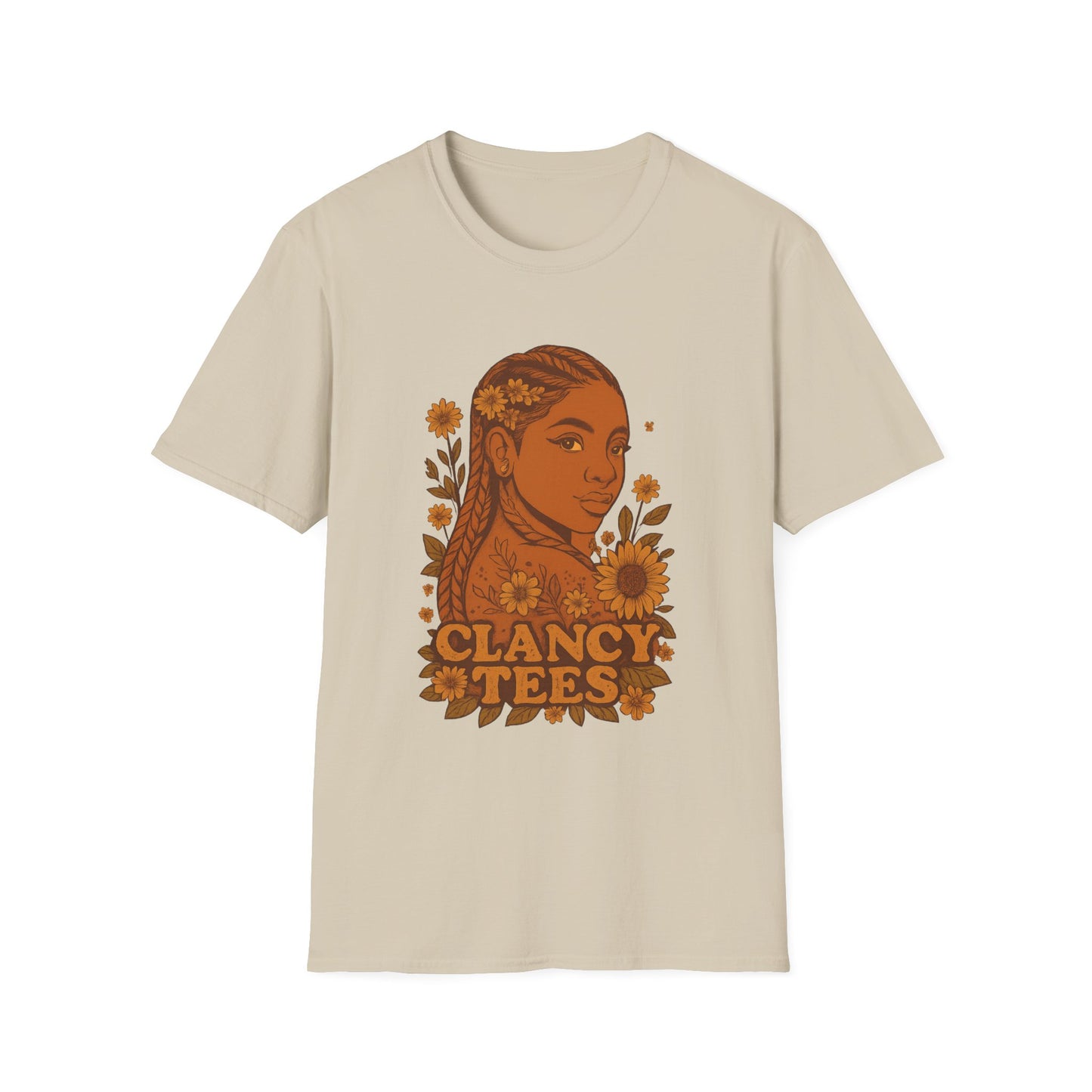 Bohemian Floral Graphic Tee | Unisex Softstyle T-Shirt, Casual Wear, Summer Fashion, Gift for Friends, Vintage Vibe