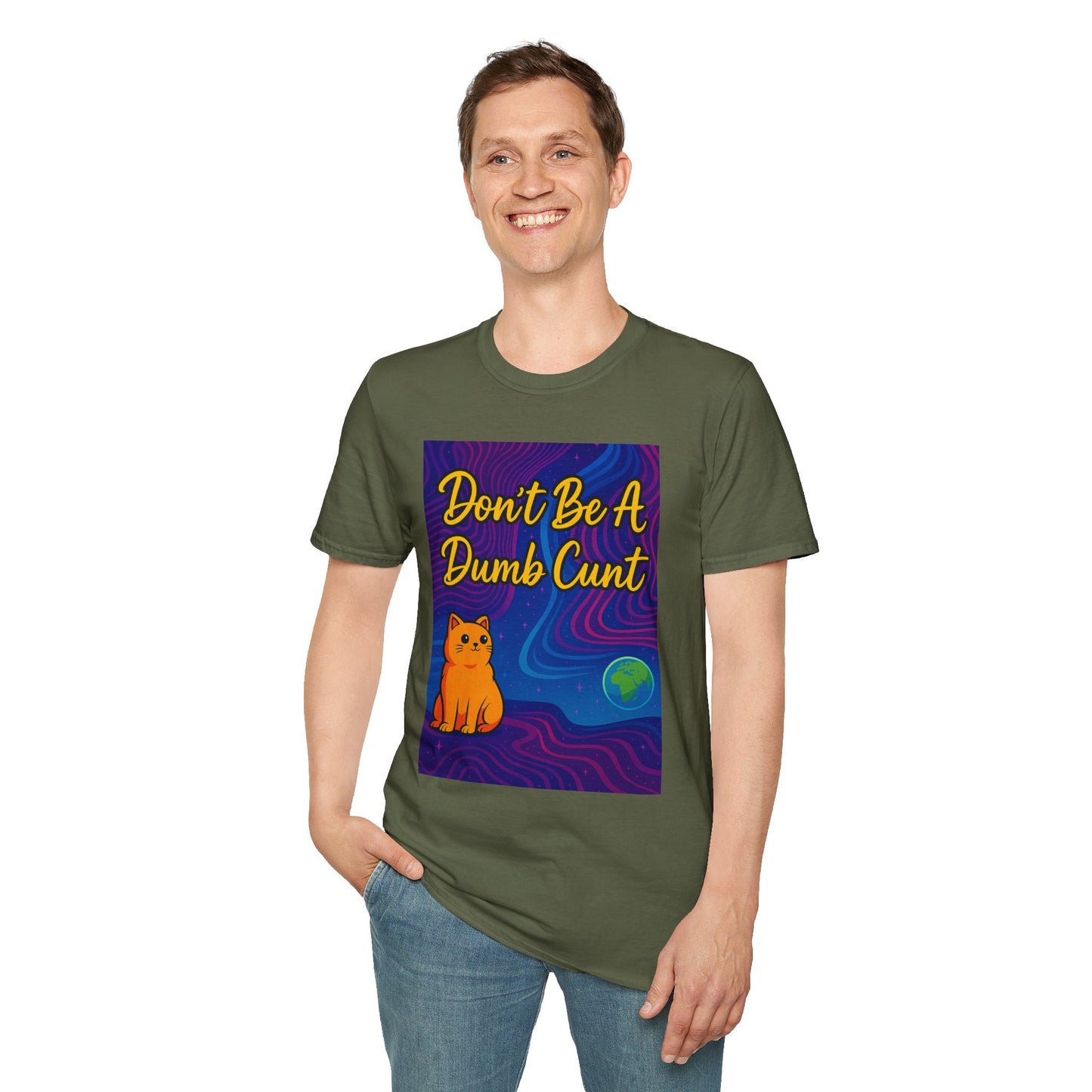 Funny Cat T-Shirt, Unisex Tee for Pet Lovers, Birthday Gift, Humor Shirt, Casual Wear, Unique Graphic Tee