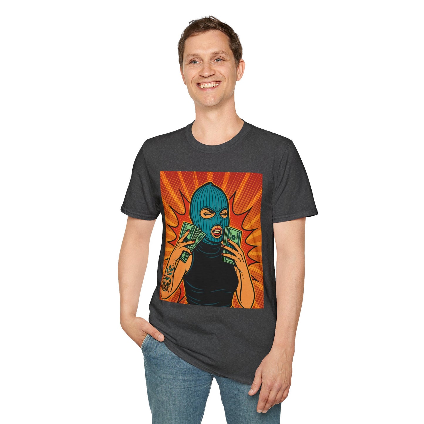Trap Queen T Shirt Bad Girl Streetwear for Baddies Heist Fans Urban Fashion Rebels Hood Rich Aesthetic Graphic Tee for Bold Women Who Run the Game