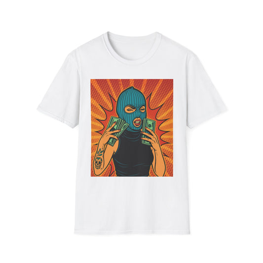 Trap Queen T Shirt Bad Girl Streetwear for Baddies Heist Fans Urban Fashion Rebels Hood Rich Aesthetic Graphic Tee for Bold Women Who Run the Game