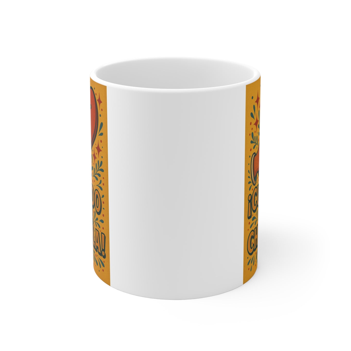 Cuidado Con La Chancla Mug 11oz Funny Spanish Coffee Cup Gift
