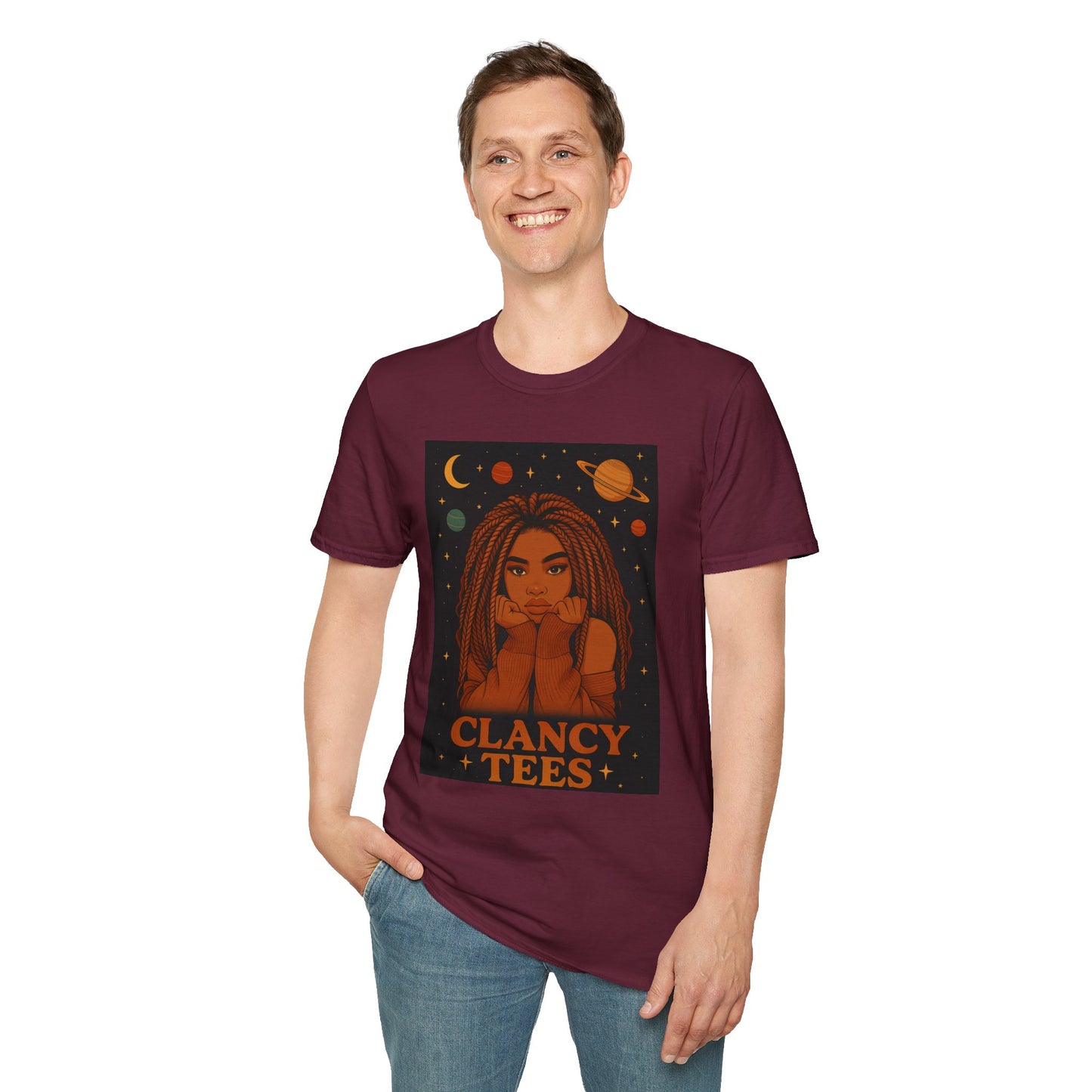 Cosmic Dreamer Unisex T-Shirt - Bohemian Style, Vintage Graphic Tee, Festival Wear, Comfortable Casual Top, Unique Gift Idea for Her