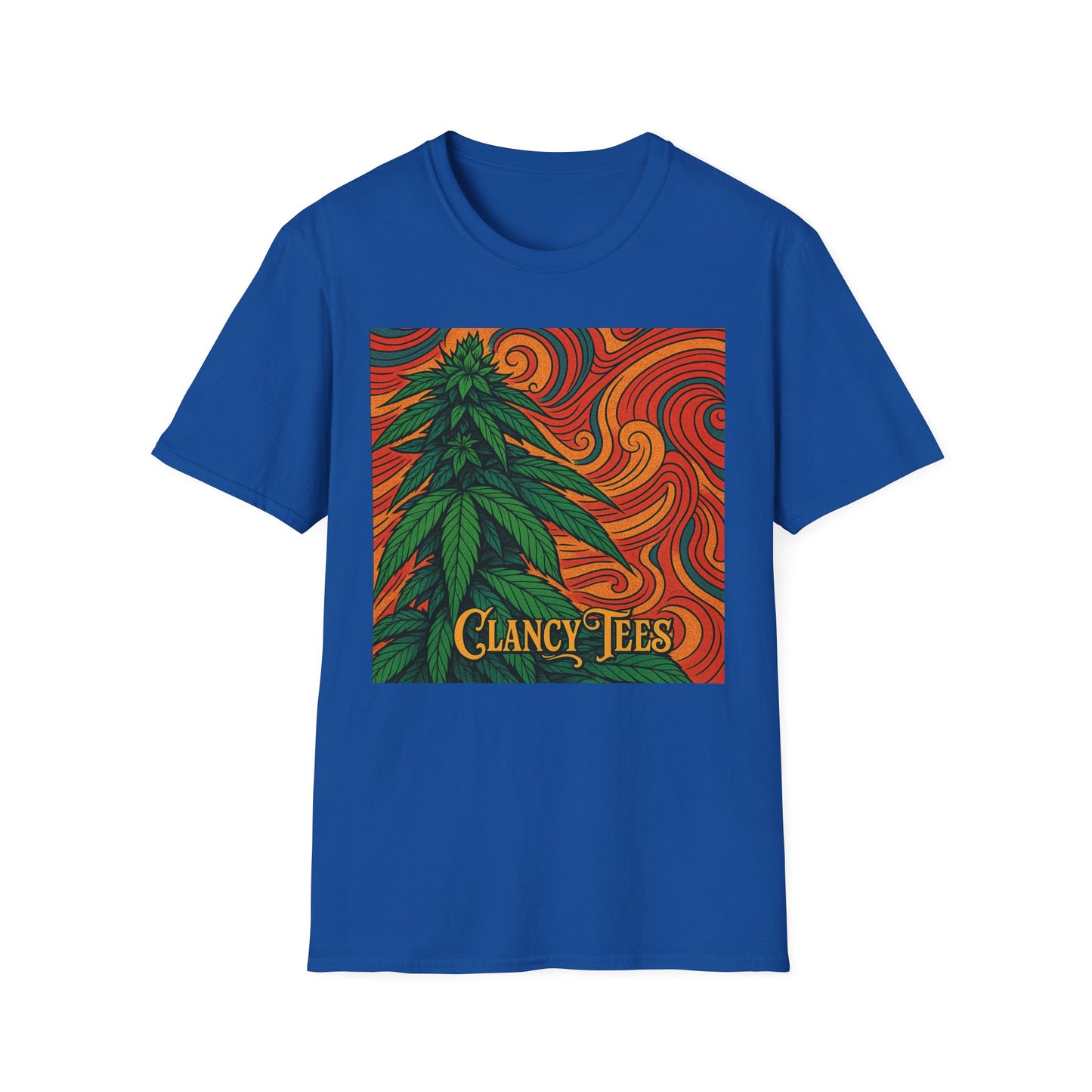 Artistic Cannabis Unisex T-Shirt | Chill Vibes | Eco-Friendly Tee | Gift for Smokers | Festival Wear | Casual Style
