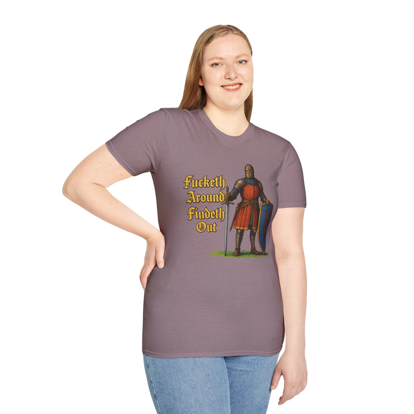 Fafo knight Unisex Softstyle T-Shirt