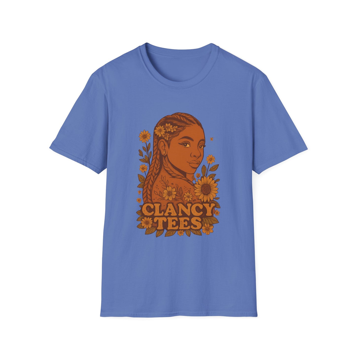 Bohemian Floral Graphic Tee | Unisex Softstyle T-Shirt, Casual Wear, Summer Fashion, Gift for Friends, Vintage Vibe