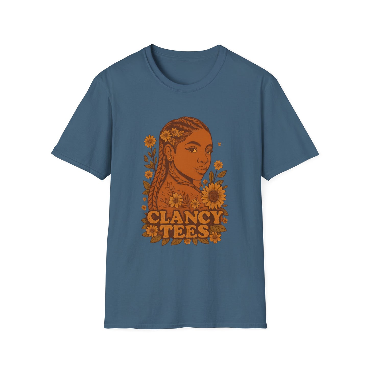 Bohemian Floral Graphic Tee | Unisex Softstyle T-Shirt, Casual Wear, Summer Fashion, Gift for Friends, Vintage Vibe