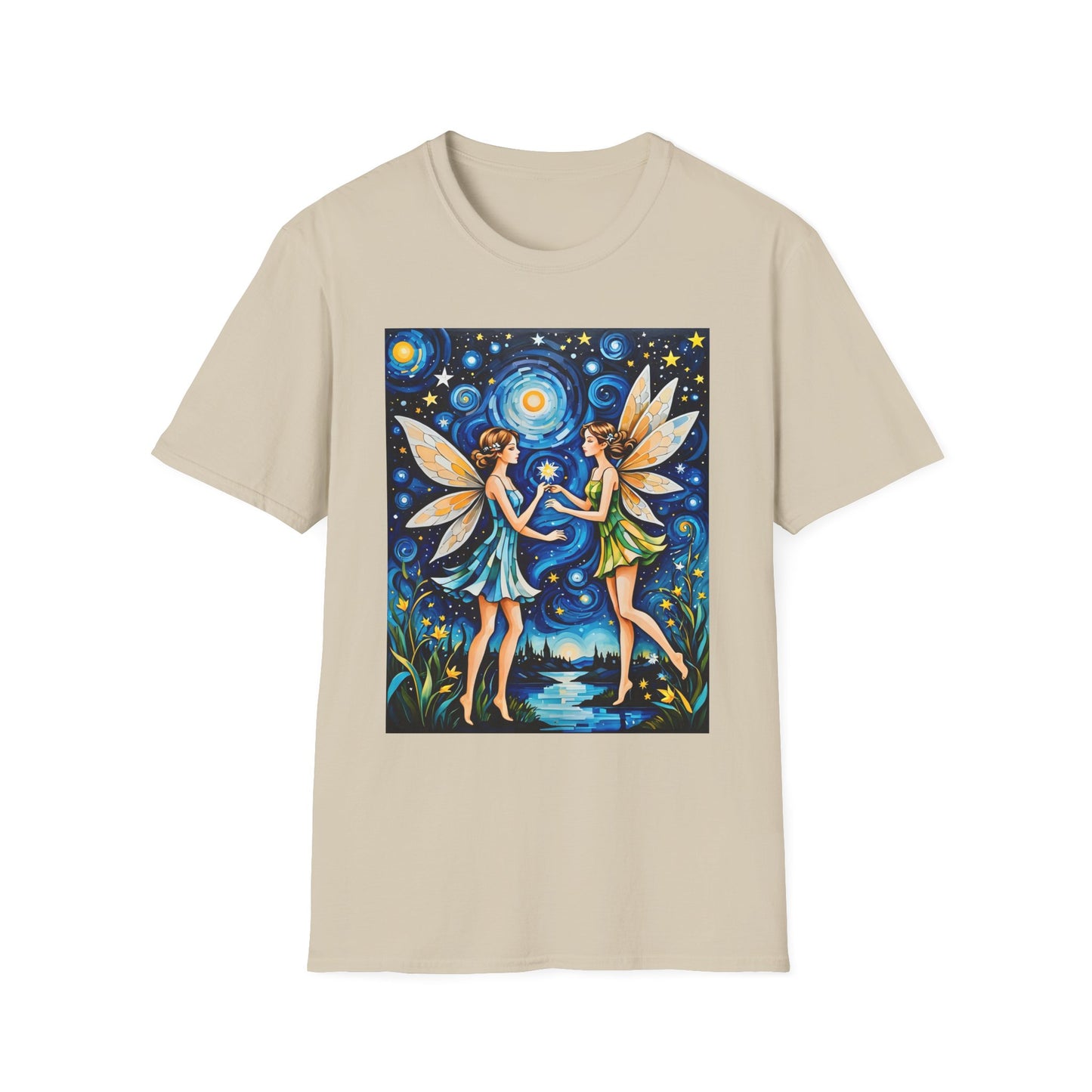 Enchanted Fairy T-Shirt, Magical Tees, Fantasy Apparel, Gift for Dreamers, Boho Style, Celestial Fashion, Nature Lover Shirt