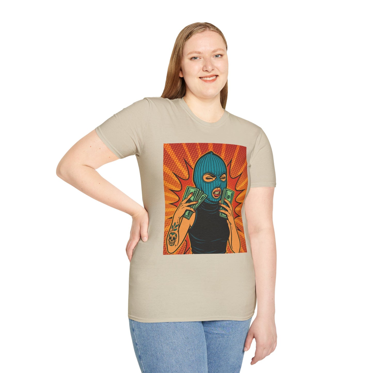 Trap Queen T Shirt Bad Girl Streetwear for Baddies Heist Fans Urban Fashion Rebels Hood Rich Aesthetic Graphic Tee for Bold Women Who Run the Game
