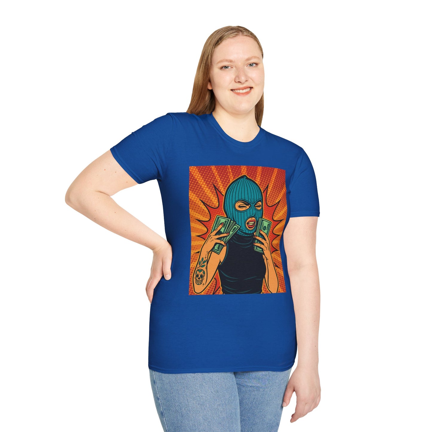 Trap Queen T Shirt Bad Girl Streetwear for Baddies Heist Fans Urban Fashion Rebels Hood Rich Aesthetic Graphic Tee for Bold Women Who Run the Game
