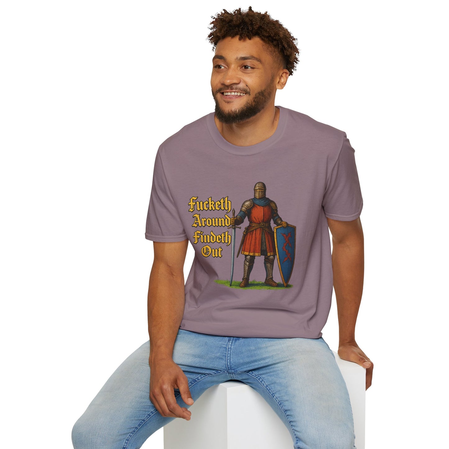 Fafo knight Unisex Softstyle T-Shirt