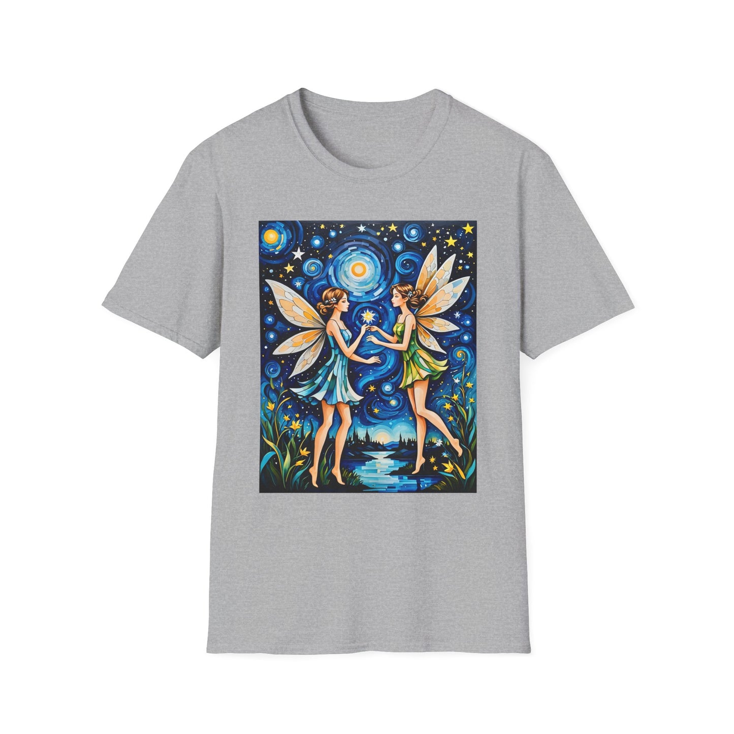 Enchanted Fairy T-Shirt, Magical Tees, Fantasy Apparel, Gift for Dreamers, Boho Style, Celestial Fashion, Nature Lover Shirt