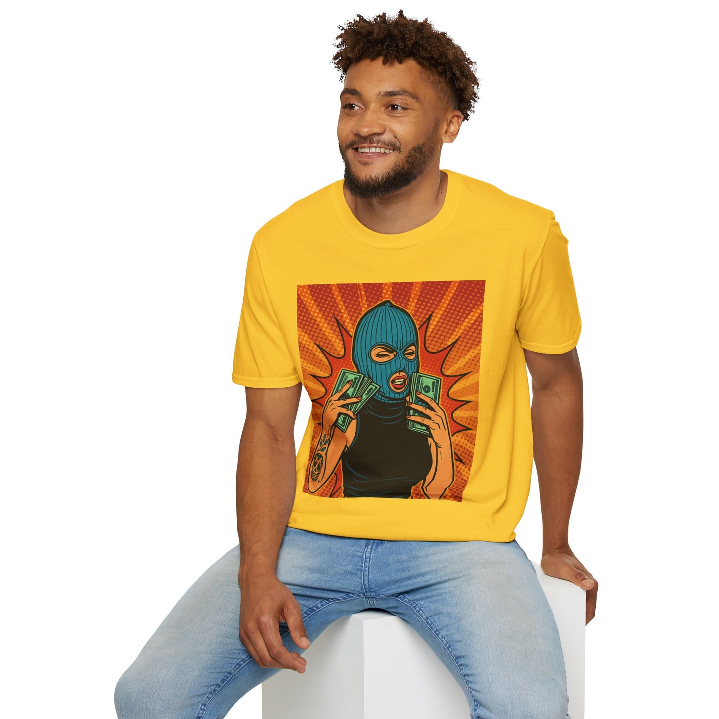 Trap Queen T Shirt Bad Girl Streetwear for Baddies Heist Fans Urban Fashion Rebels Hood Rich Aesthetic Graphic Tee for Bold Women Who Run the Game
