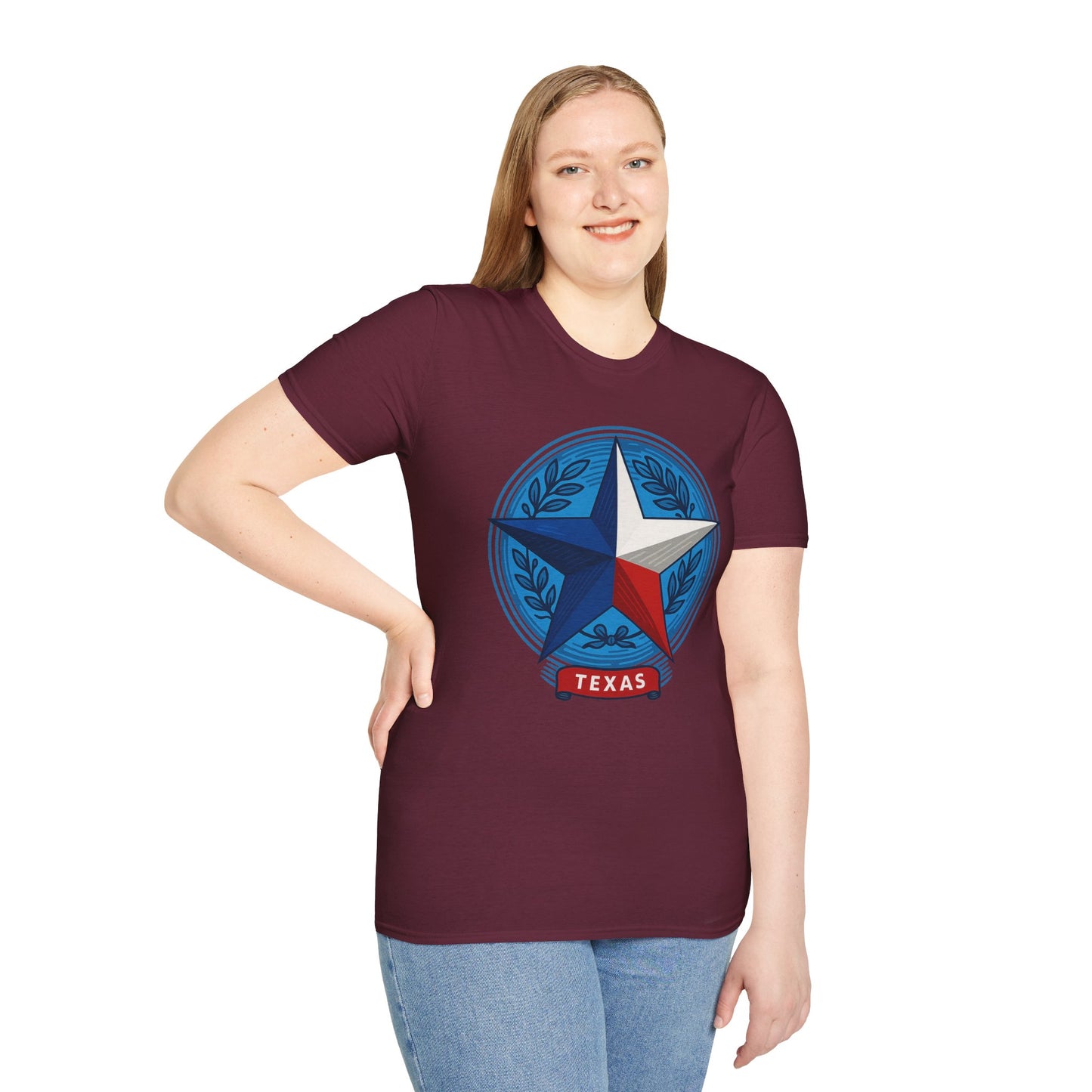 Texas Star State Seal Shirt – Vintage Texas Pride Graphic Tee – Lone Star Symbol Shirt – Gift for Texans and Southern Heritage Fans