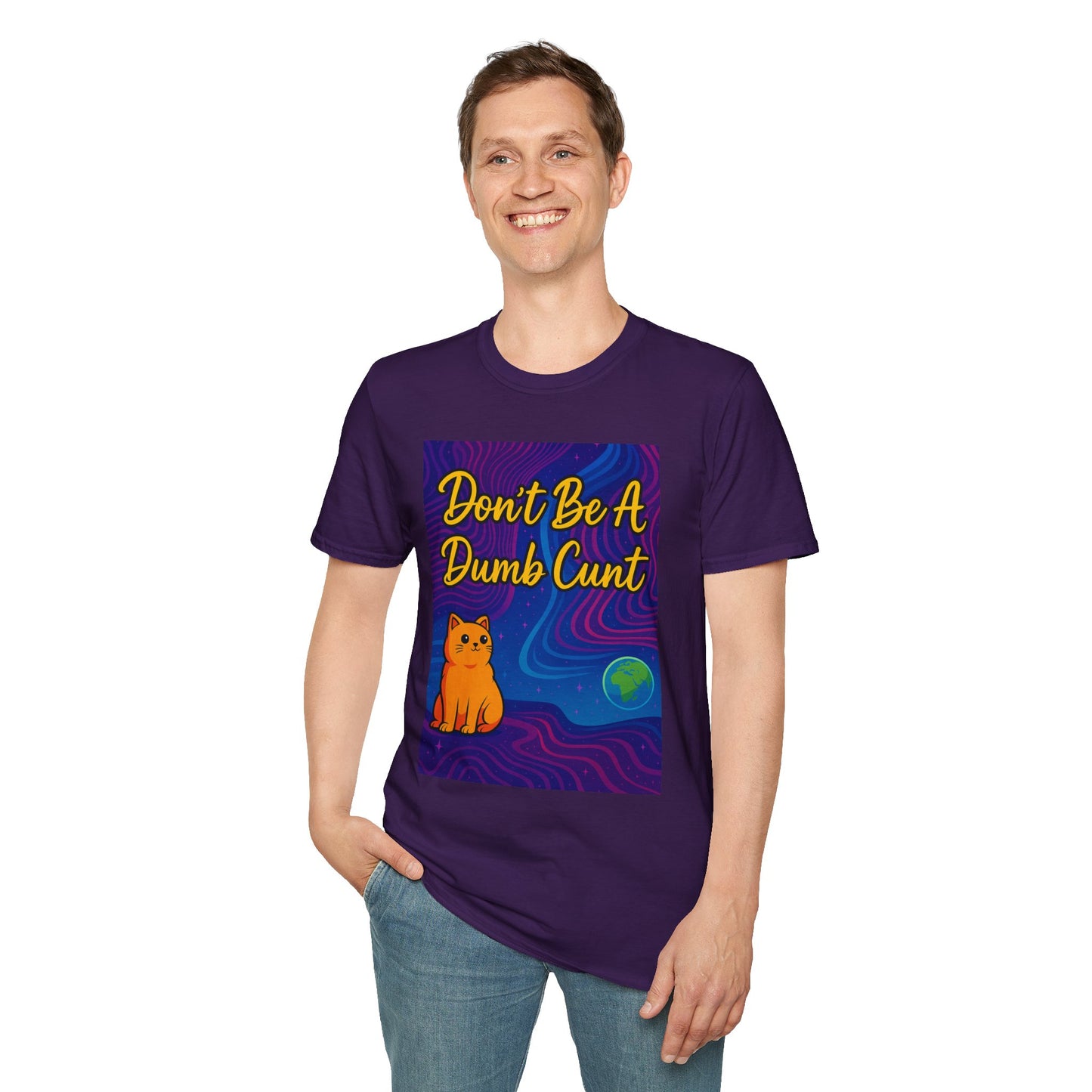 Funny Cat T-Shirt, Unisex Tee for Pet Lovers, Birthday Gift, Humor Shirt, Casual Wear, Unique Graphic Tee