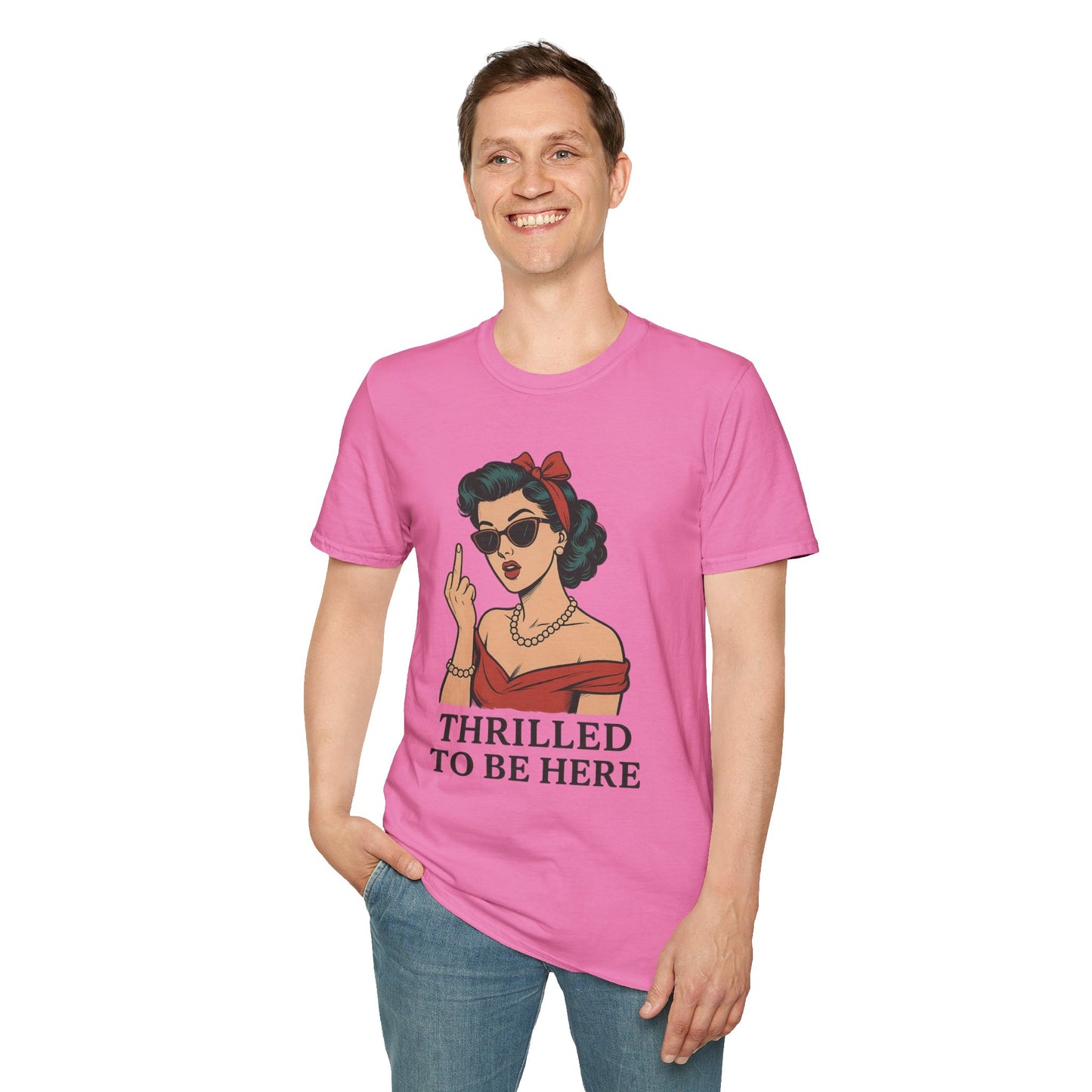 Vintage Pin Up Girl Graphic Tee, Stylish Casual Wear, Gifts for Her, Funny T-Shirt, Summer Fashion