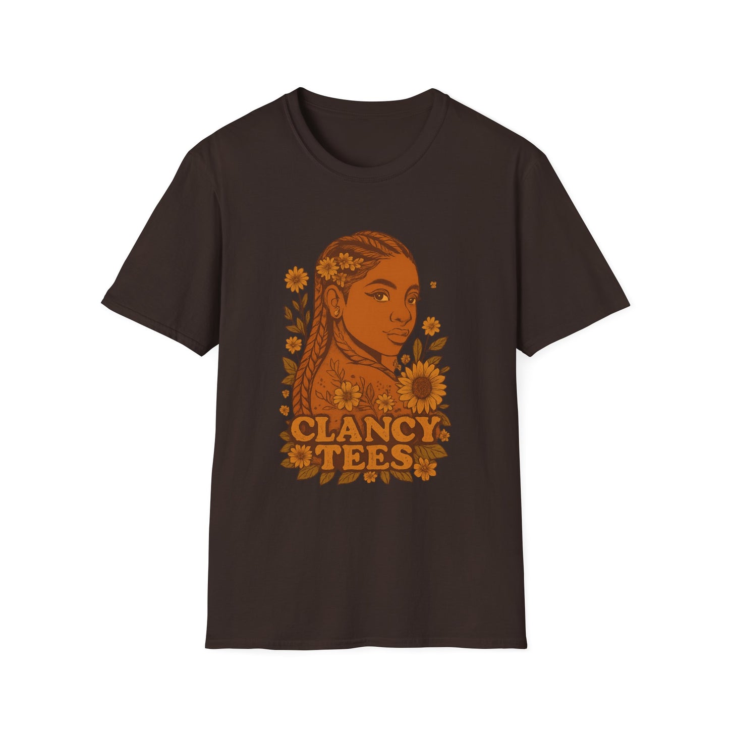 Bohemian Floral Graphic Tee | Unisex Softstyle T-Shirt, Casual Wear, Summer Fashion, Gift for Friends, Vintage Vibe
