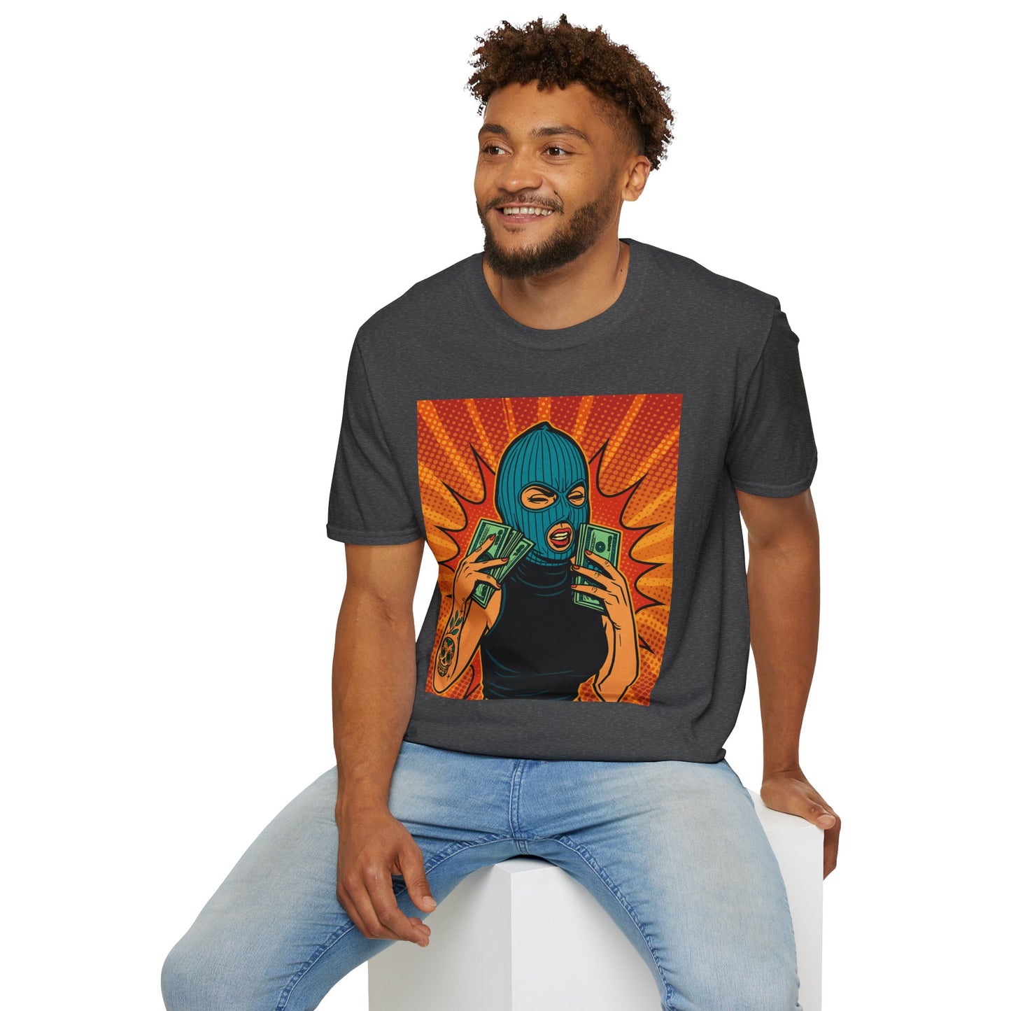 Trap Queen T Shirt Bad Girl Streetwear for Baddies Heist Fans Urban Fashion Rebels Hood Rich Aesthetic Graphic Tee for Bold Women Who Run the Game
