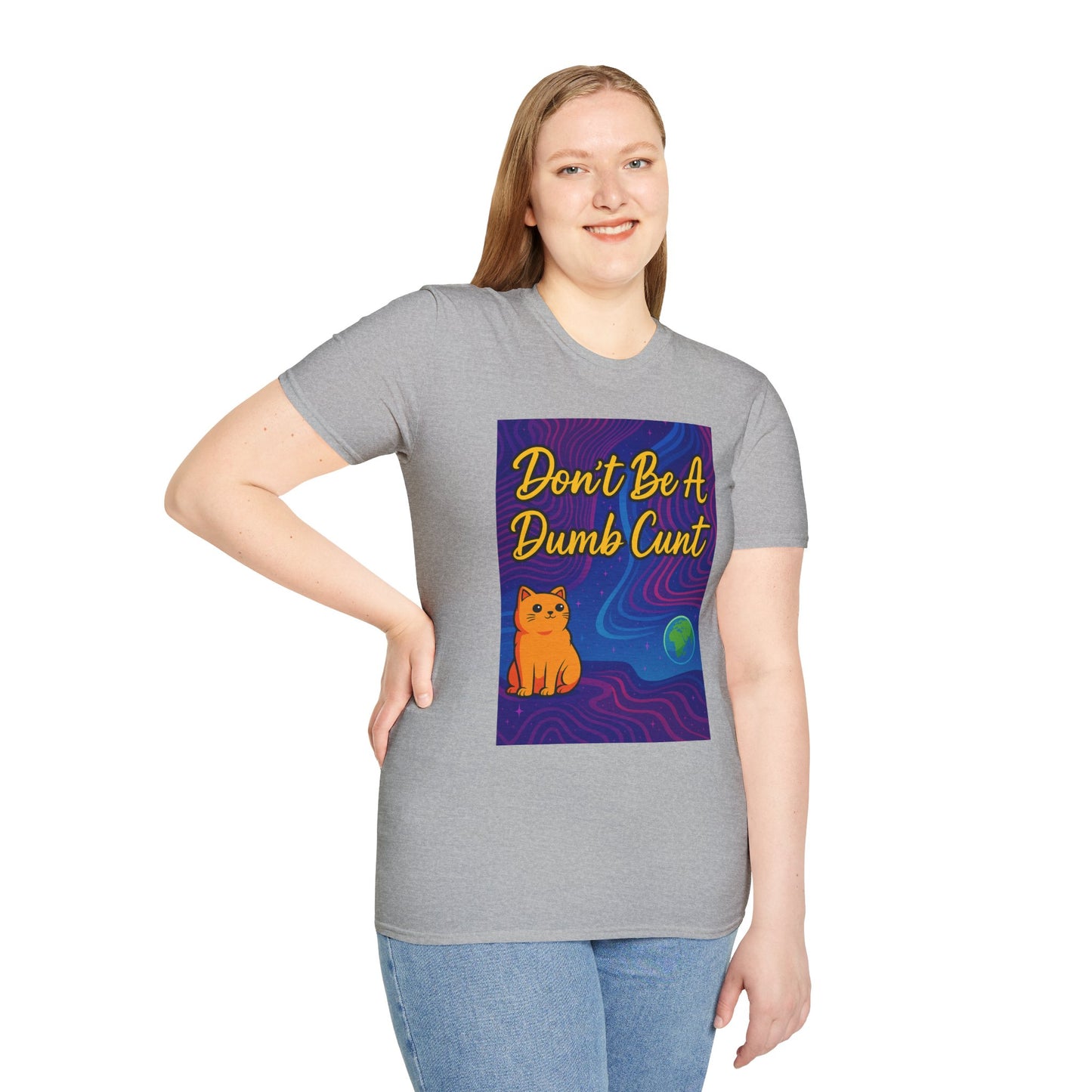 Funny Cat T-Shirt, Unisex Tee for Pet Lovers, Birthday Gift, Humor Shirt, Casual Wear, Unique Graphic Tee