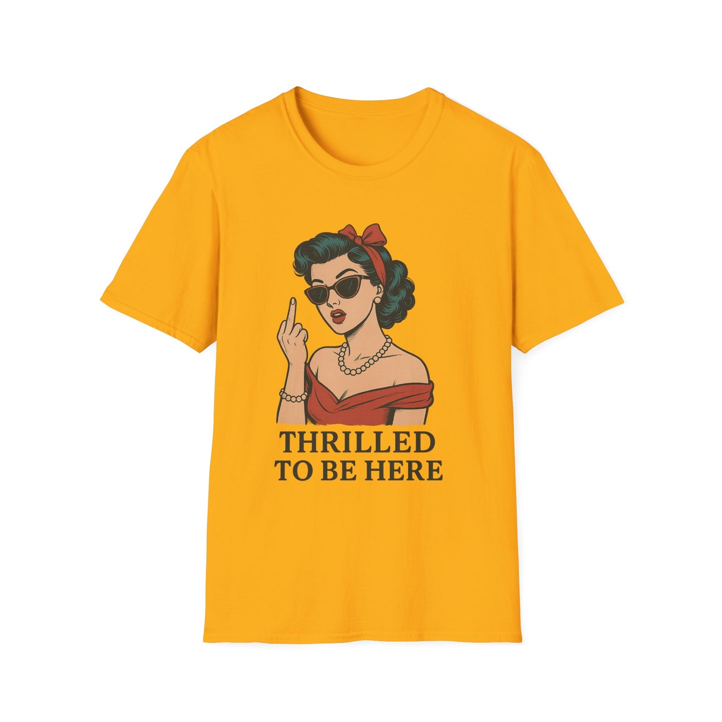 Vintage Pin Up Girl Graphic Tee, Stylish Casual Wear, Gifts for Her, Funny T-Shirt, Summer Fashion