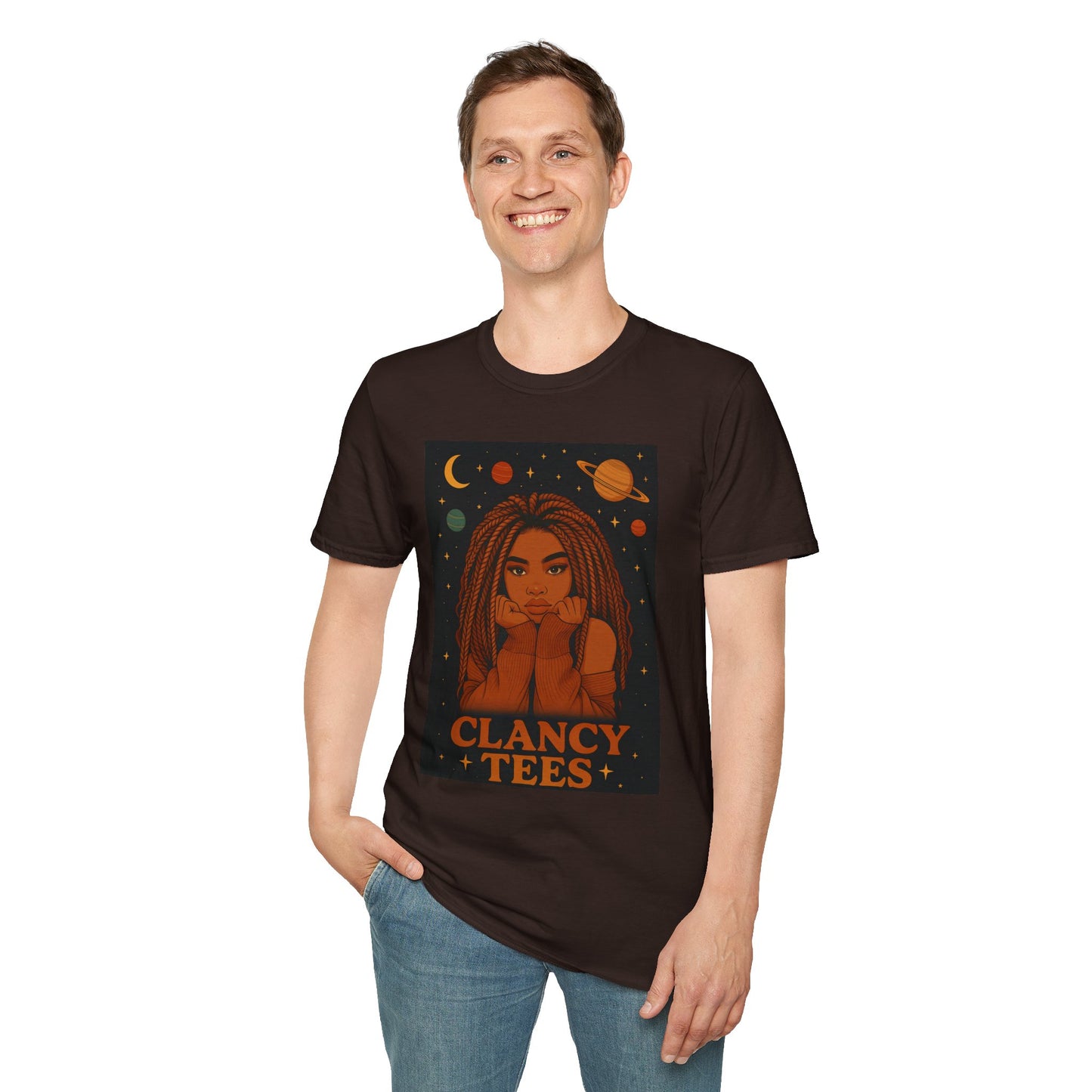 Cosmic Dreamer Unisex T-Shirt - Bohemian Style, Vintage Graphic Tee, Festival Wear, Comfortable Casual Top, Unique Gift Idea for Her