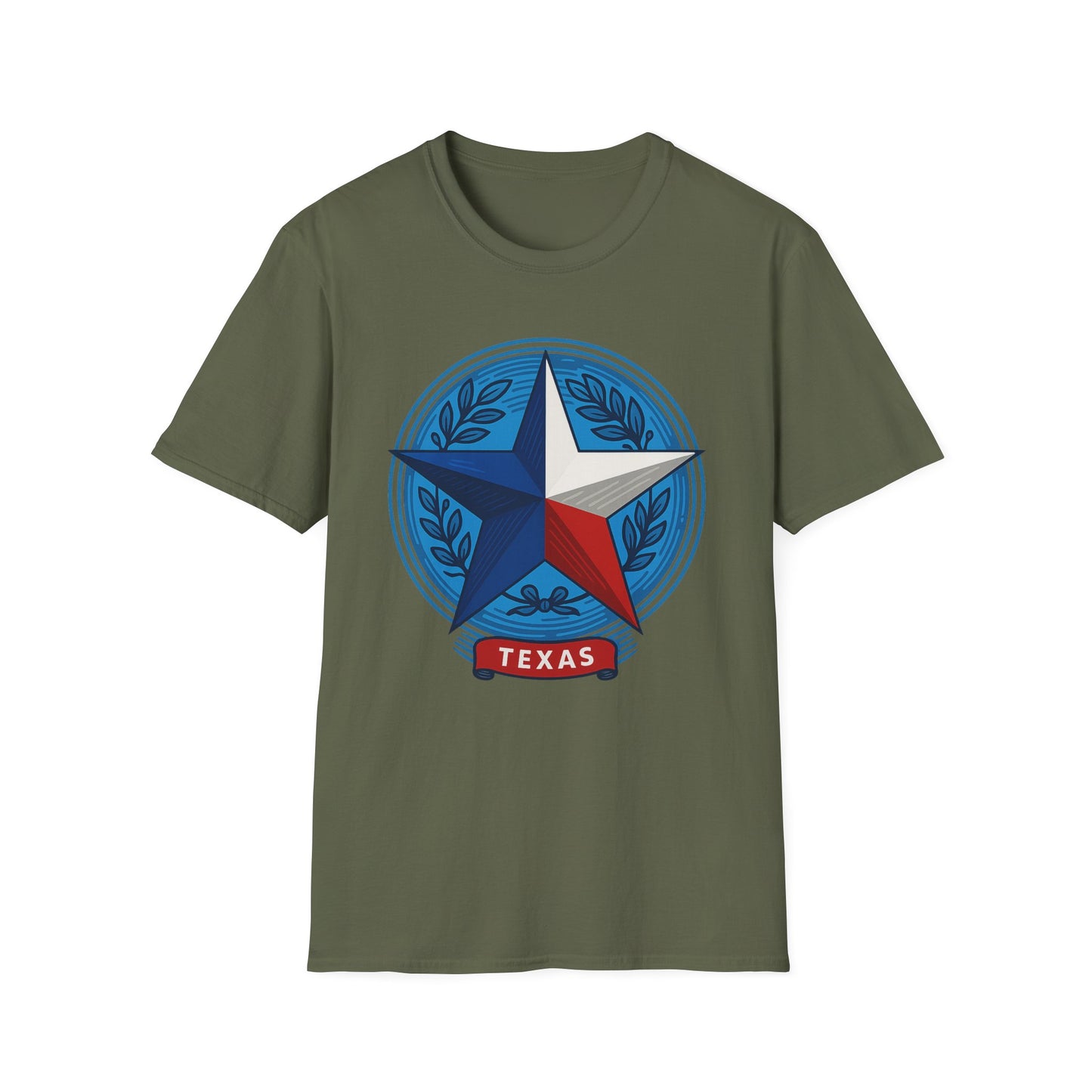 Texas Star State Seal Shirt – Vintage Texas Pride Graphic Tee – Lone Star Symbol Shirt – Gift for Texans and Southern Heritage Fans