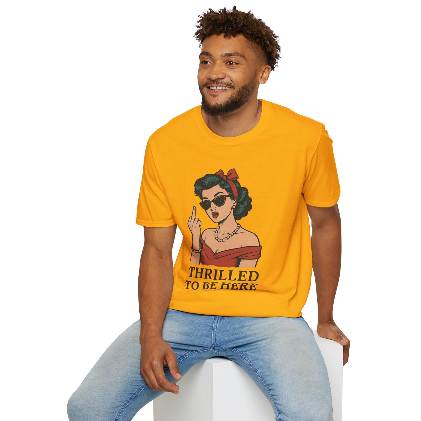 Vintage Pin Up Girl Graphic Tee, Stylish Casual Wear, Gifts for Her, Funny T-Shirt, Summer Fashion