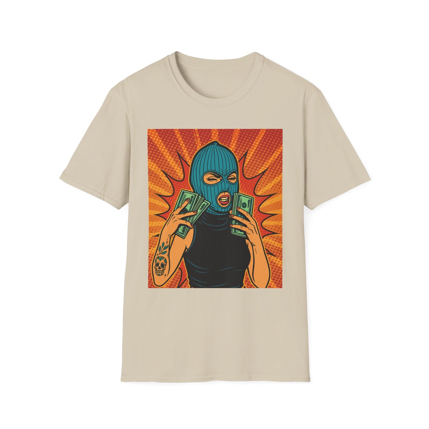 Trap Queen T Shirt Bad Girl Streetwear for Baddies Heist Fans Urban Fashion Rebels Hood Rich Aesthetic Graphic Tee for Bold Women Who Run the Game