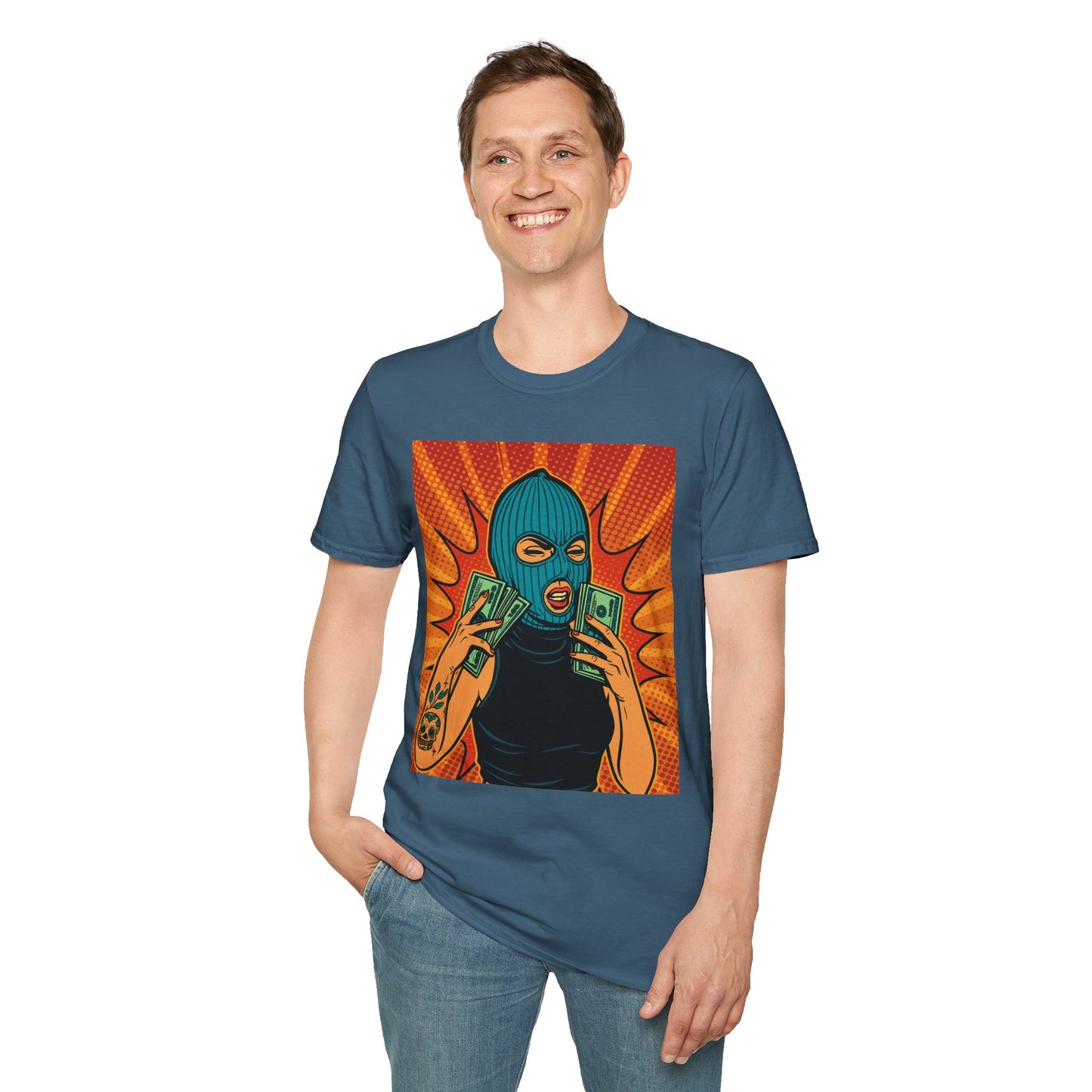 Trap Queen T Shirt Bad Girl Streetwear for Baddies Heist Fans Urban Fashion Rebels Hood Rich Aesthetic Graphic Tee for Bold Women Who Run the Game