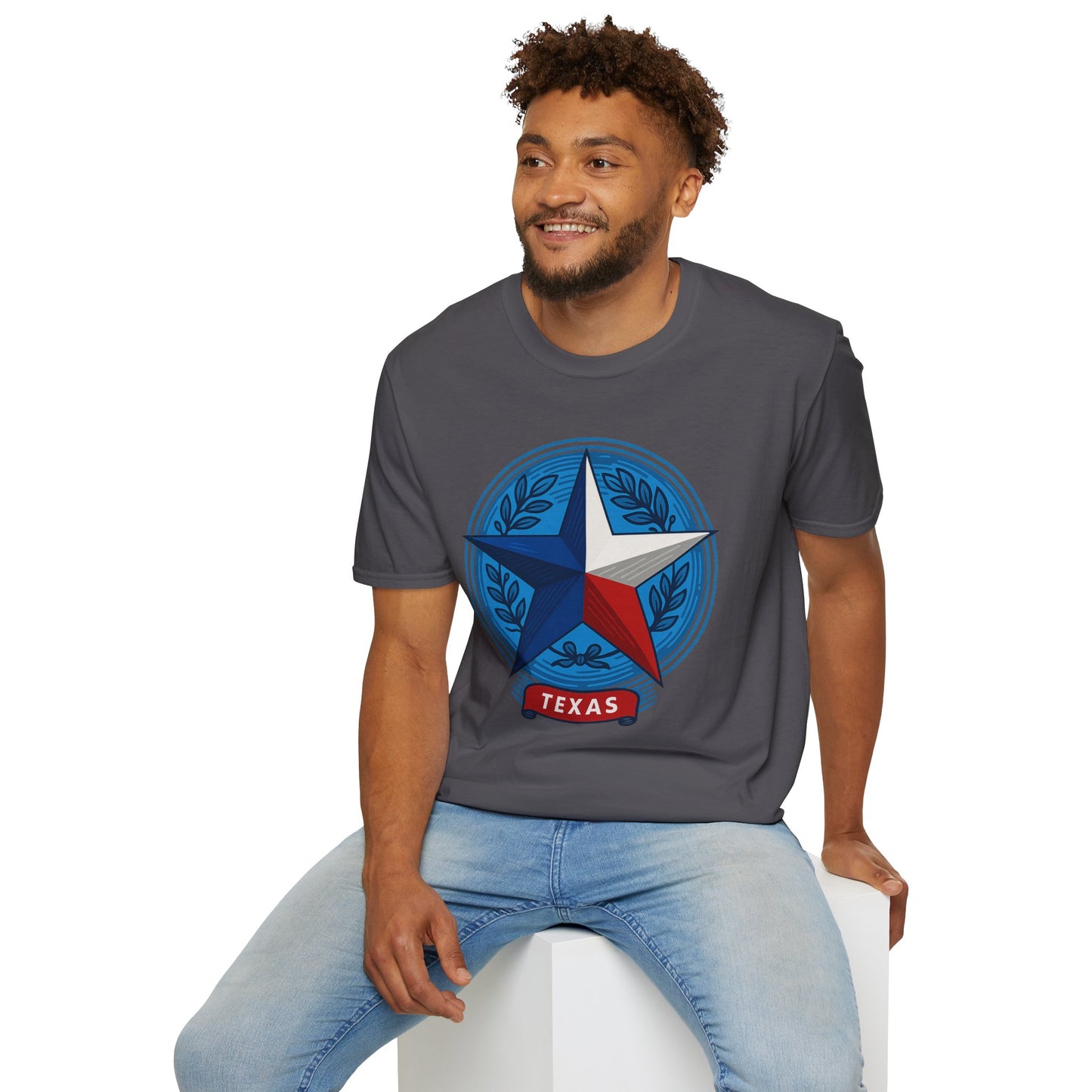 Texas Star State Seal Shirt – Vintage Texas Pride Graphic Tee – Lone Star Symbol Shirt – Gift for Texans and Southern Heritage Fans
